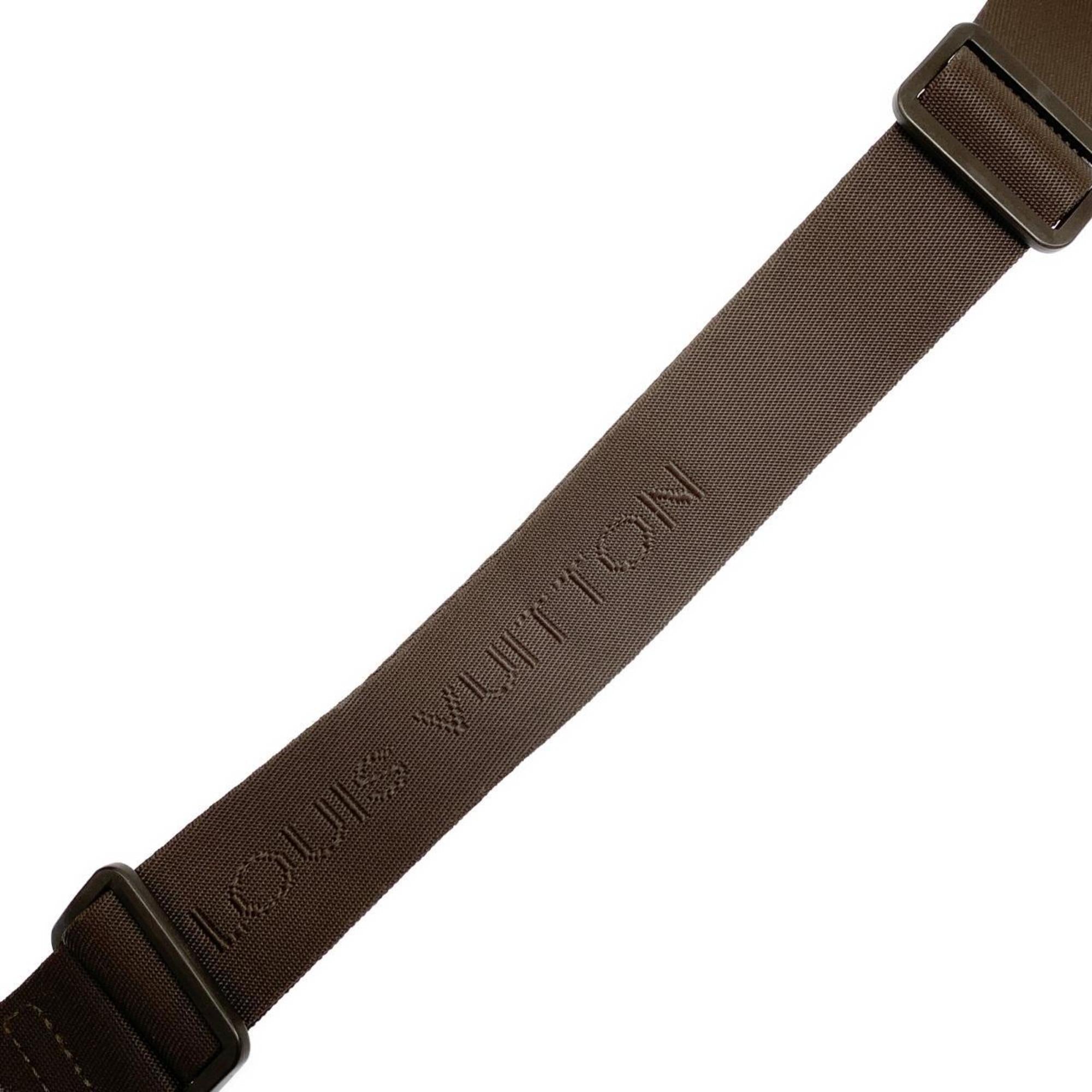 Louis Vuitton Brown Coated Canvas Shoulder Bag