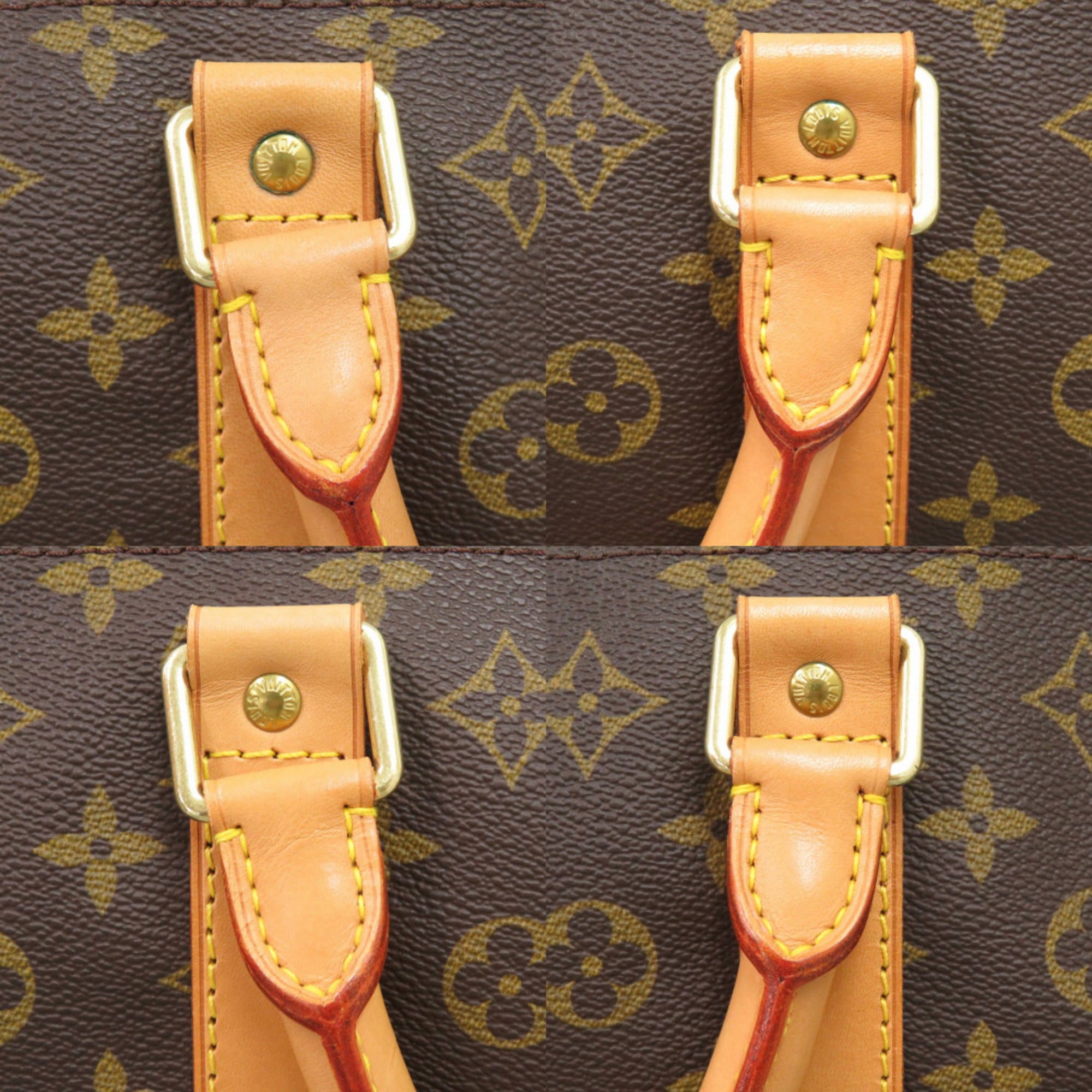 Louis Vuitton Brown Monogram Monogram Boston Bag