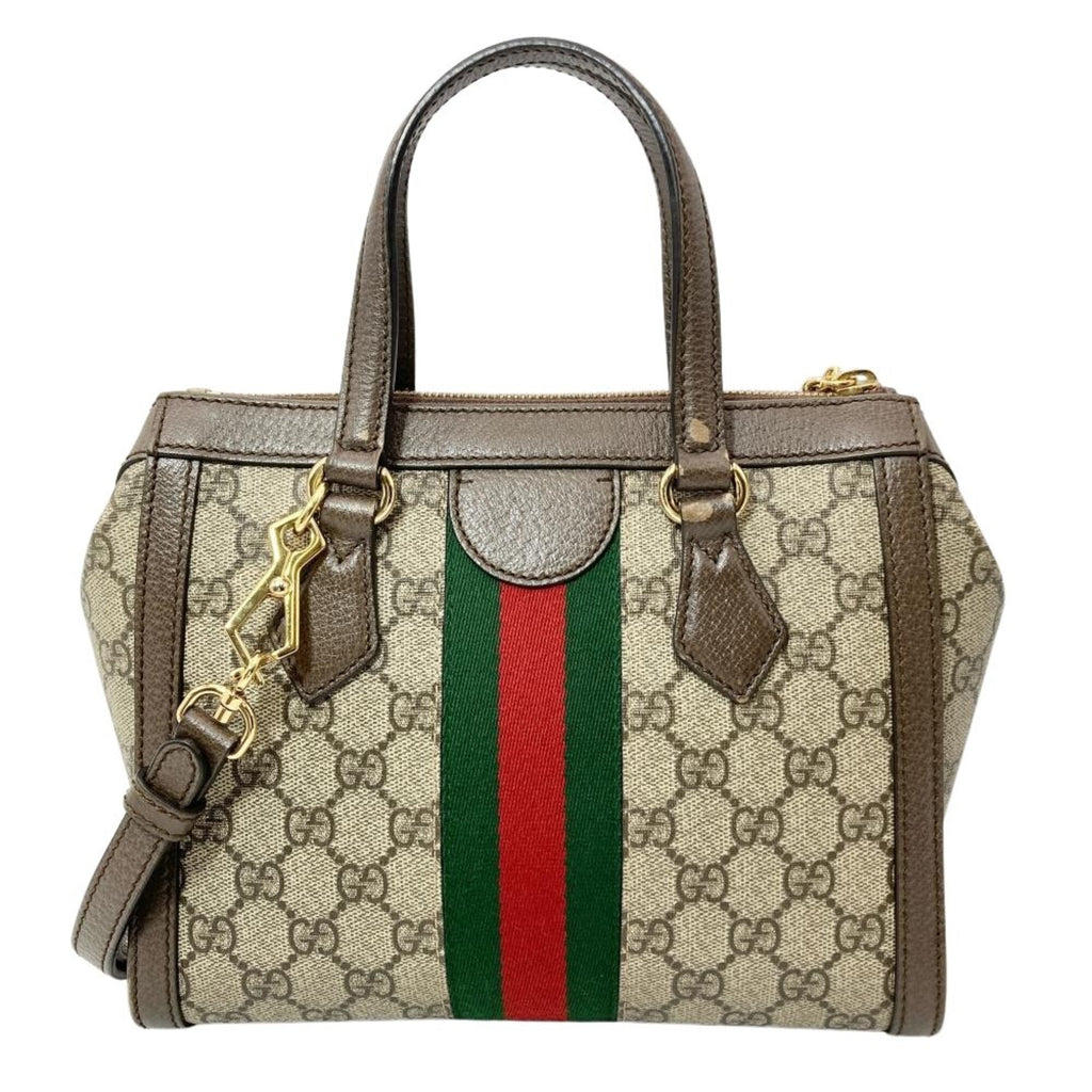 Gucci Ophidia Beige Gg Supreme Tote Bag (Pre-Owned)