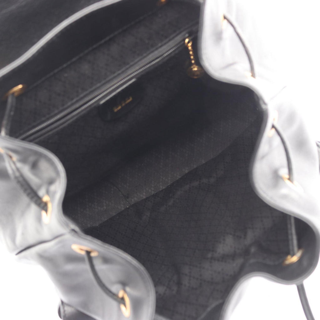 Gucci Black Leather Backpack (Pre-Owned)