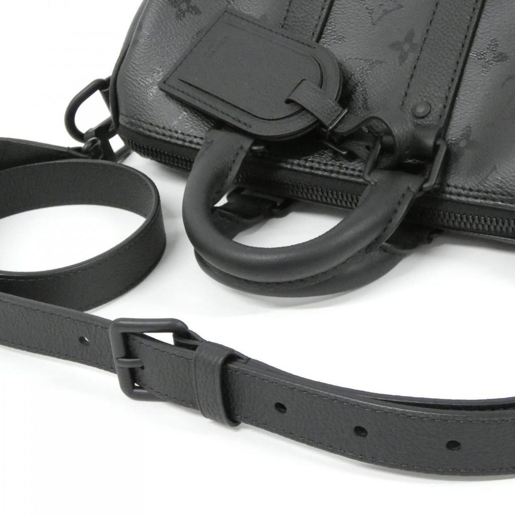 Louis Vuitton Black Leather Handbag