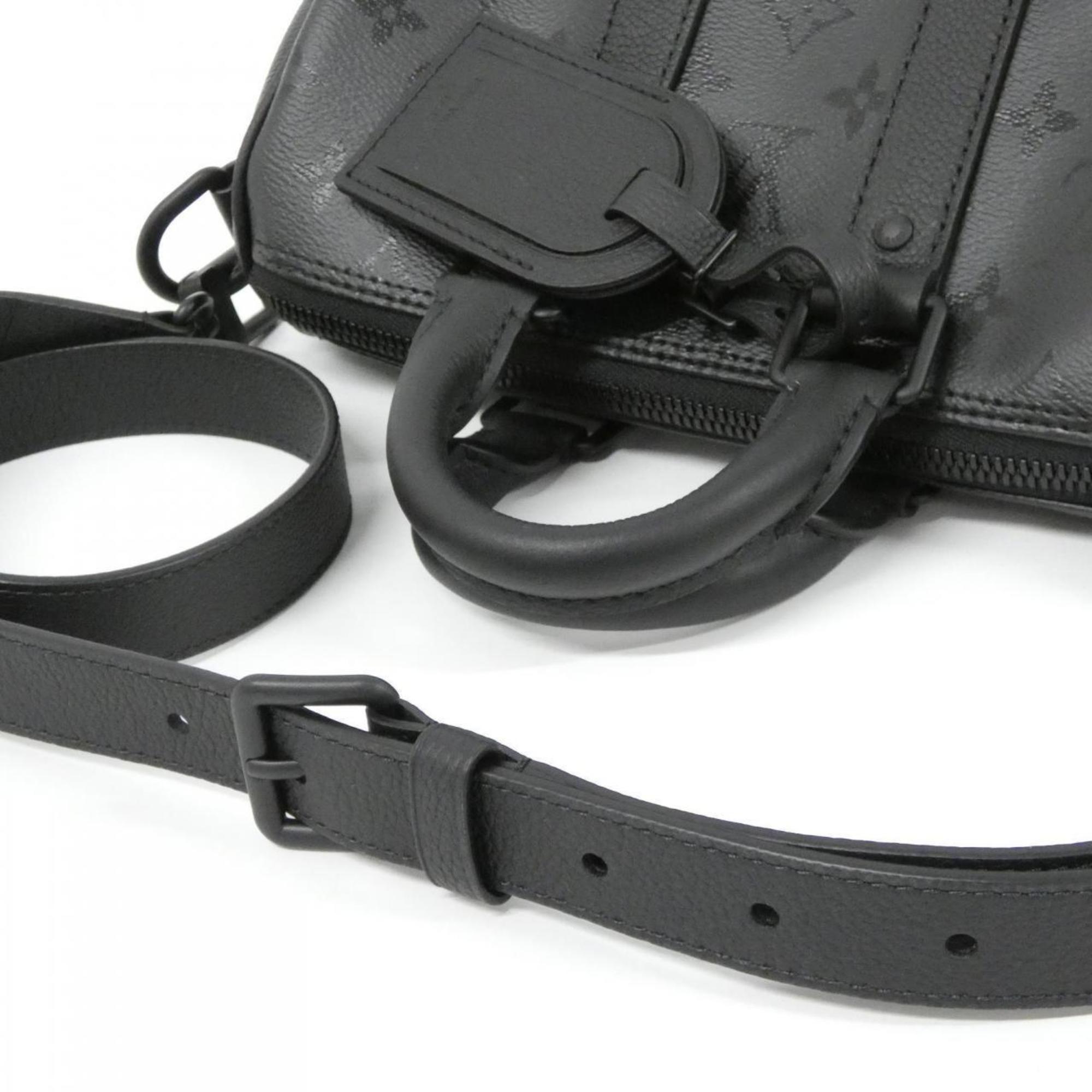 Louis Vuitton Black Leather Handbag