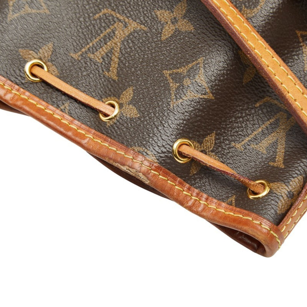 Louis Vuitton Brown Pvc Leather Shoulder Bag