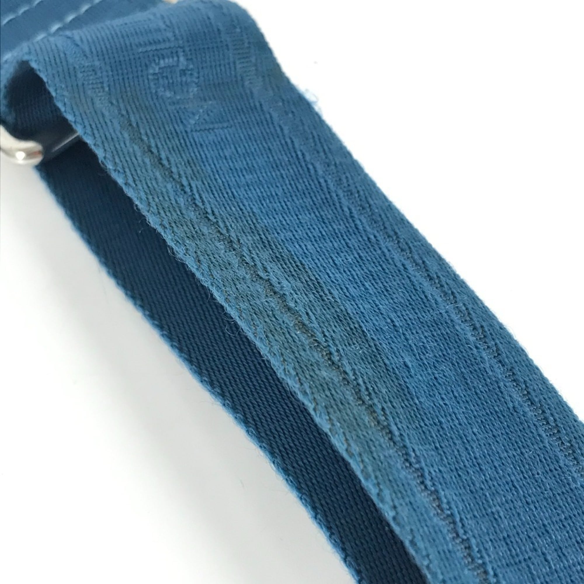 Louis Vuitton Blue Taiga Leather Messenger Bag Shoulder Bag
