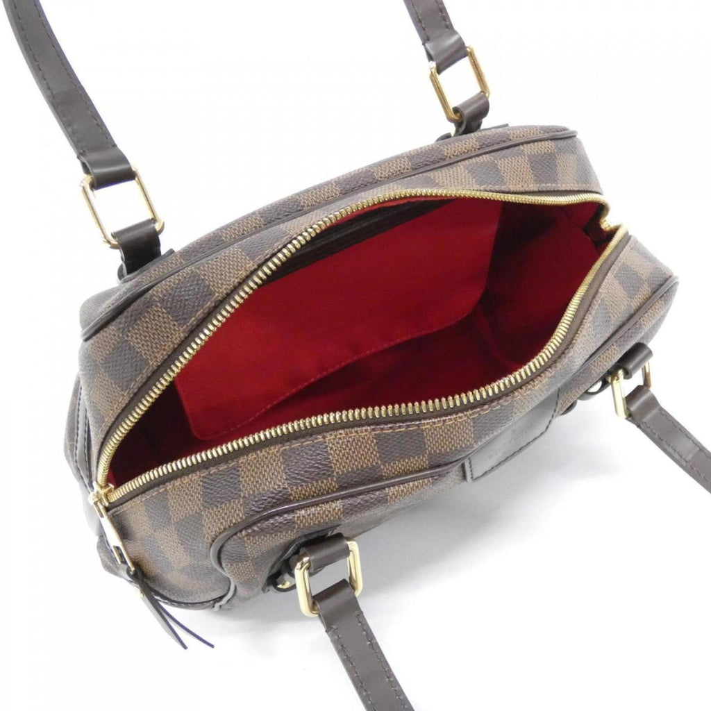 Louis Vuitton Brown Coated Canvas Shoulder Bag