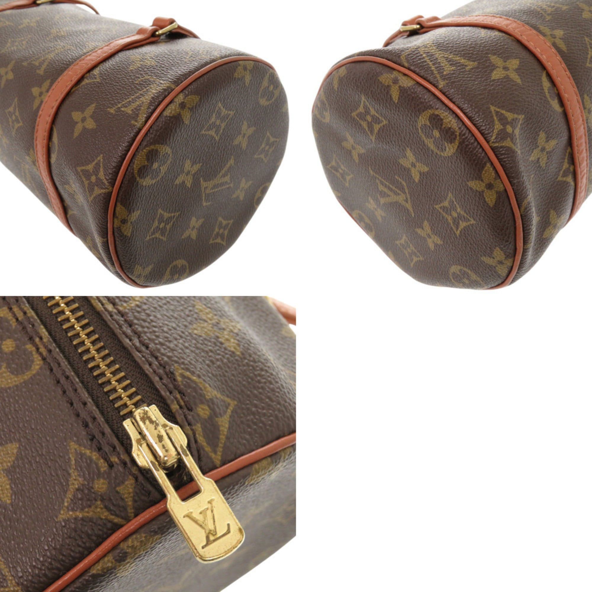Louis Vuitton Brown Monogram Canvas Handbag