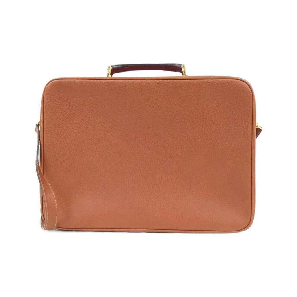 Gucci Brown Leather Handbag (Pre-Owned)