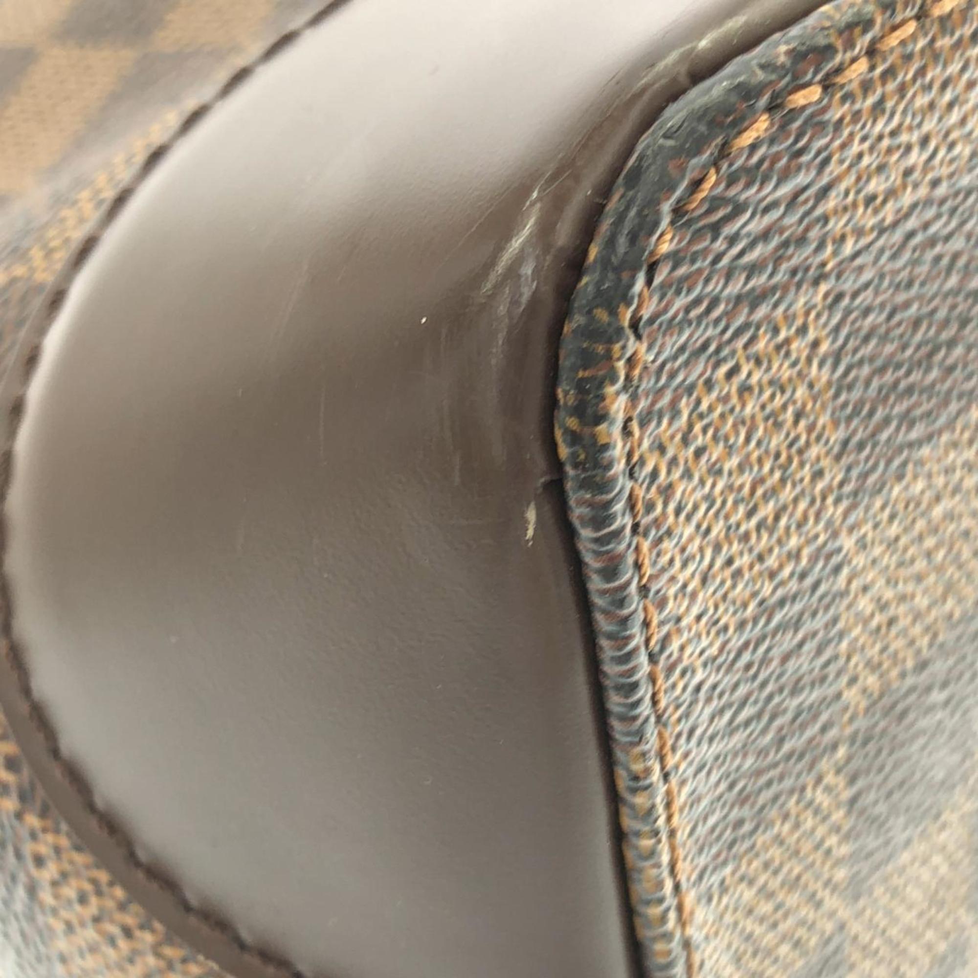 Louis Vuitton Ebene Coated Canvas Handbag