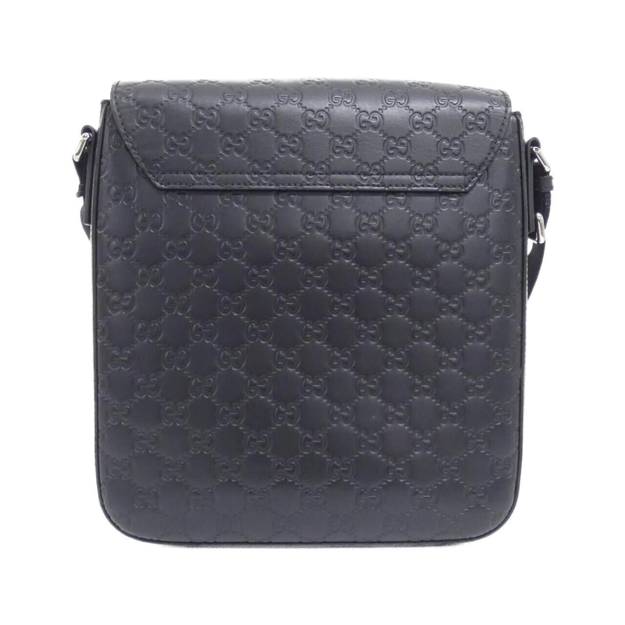 Gucci Black Leather Shoulder Bag (Pre-Owned)