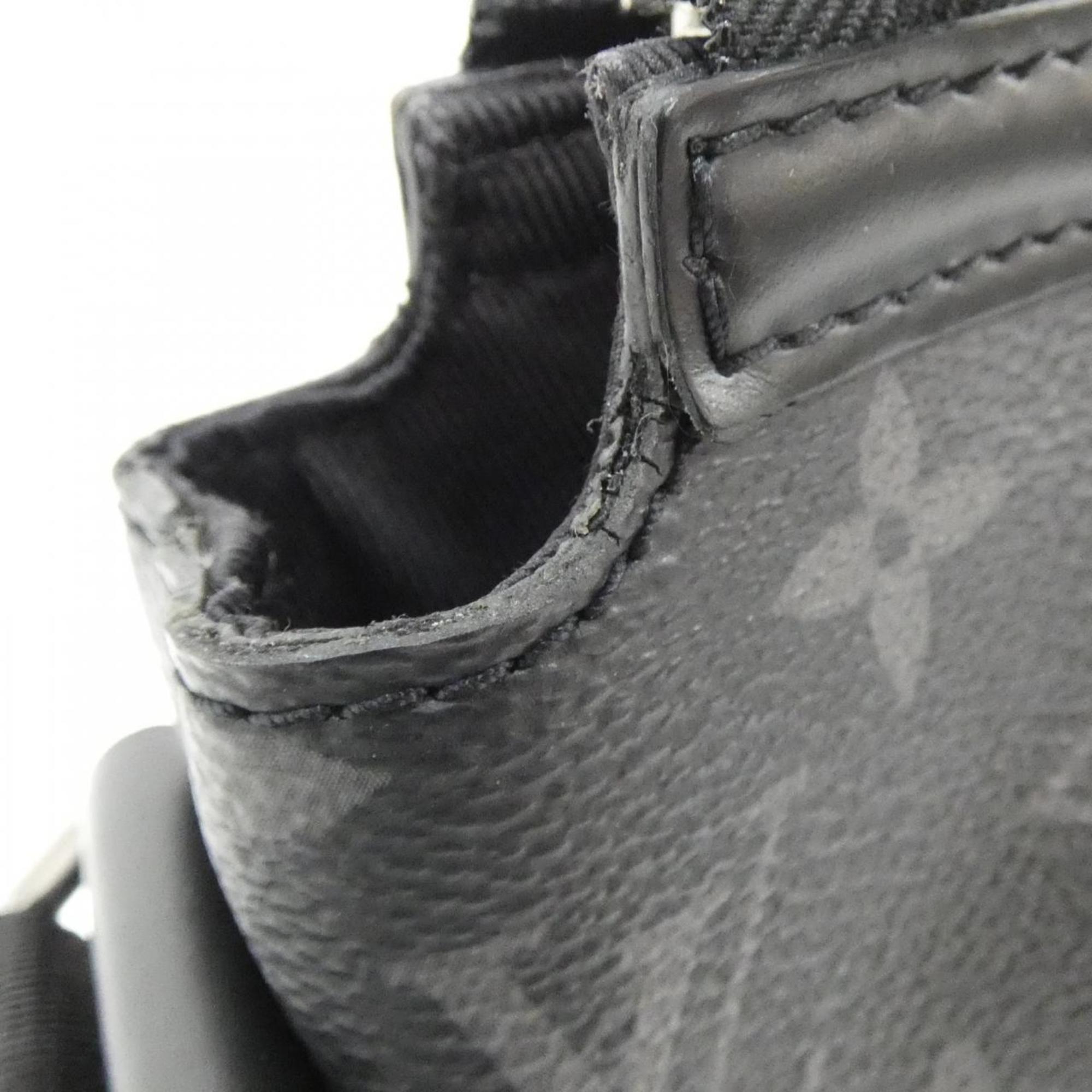 Louis Vuitton Monogram Eclipse Black Coated Canvas Shoulder Bag