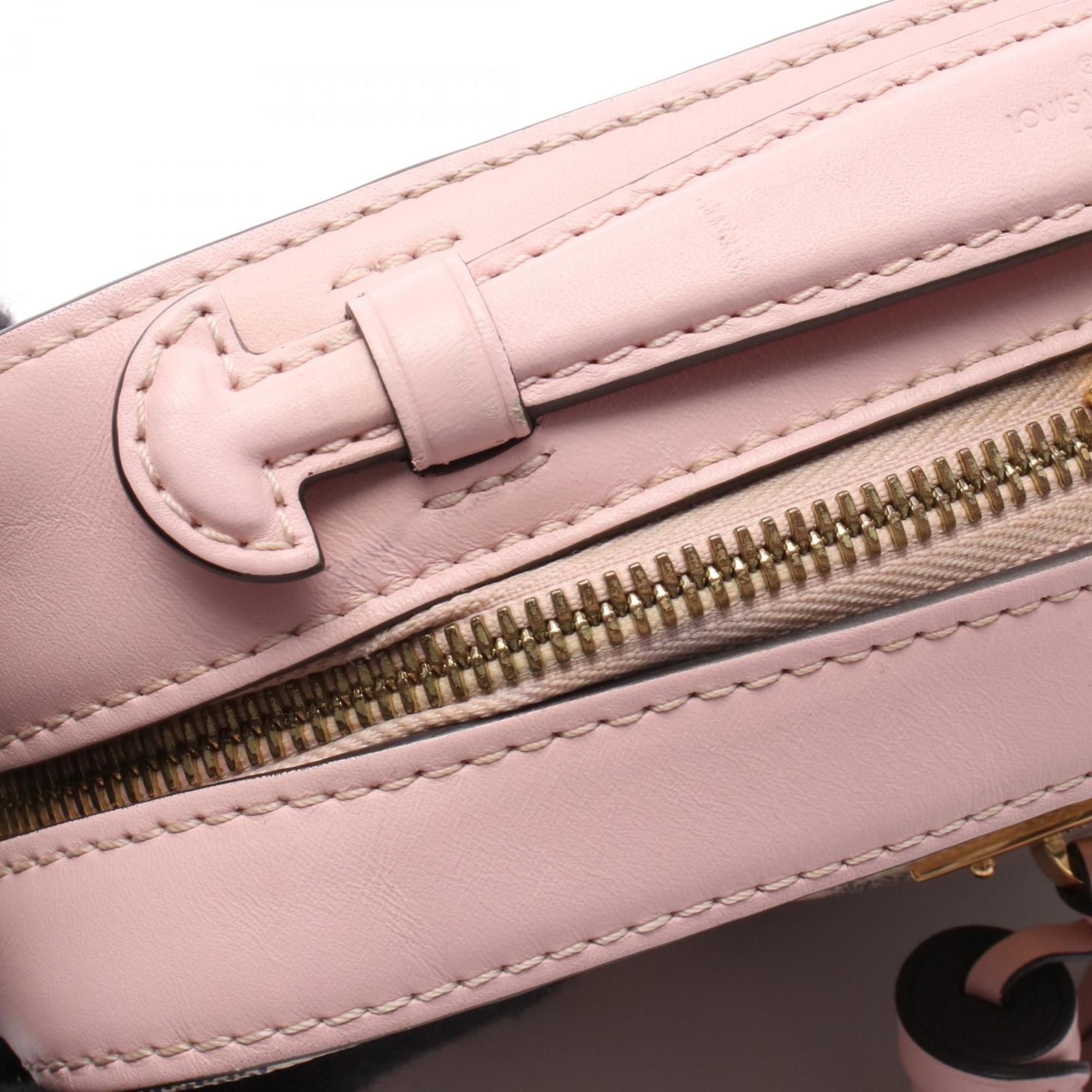 Louis Vuitton Damier Azur Pink White Coated Canvas Shoulder Bag