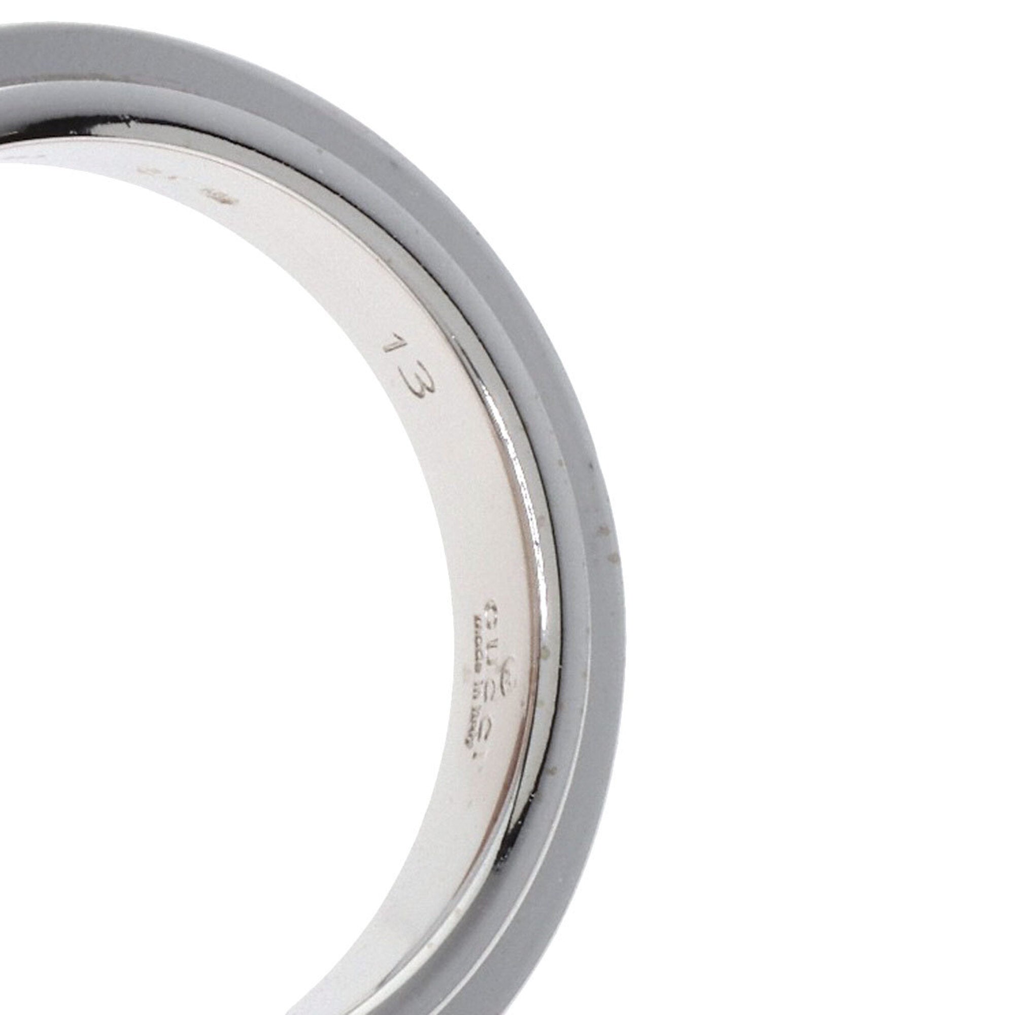Gucci White Gold (18K) Band Ring (Pre-Owned)