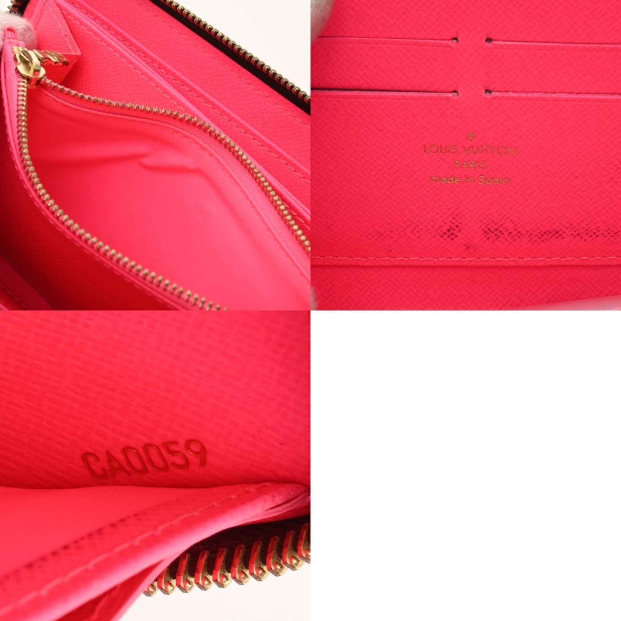 Louis Vuitton Monogram Graffiti Fuchsia Monogram Monogram Graffiti Long Bill Wallet