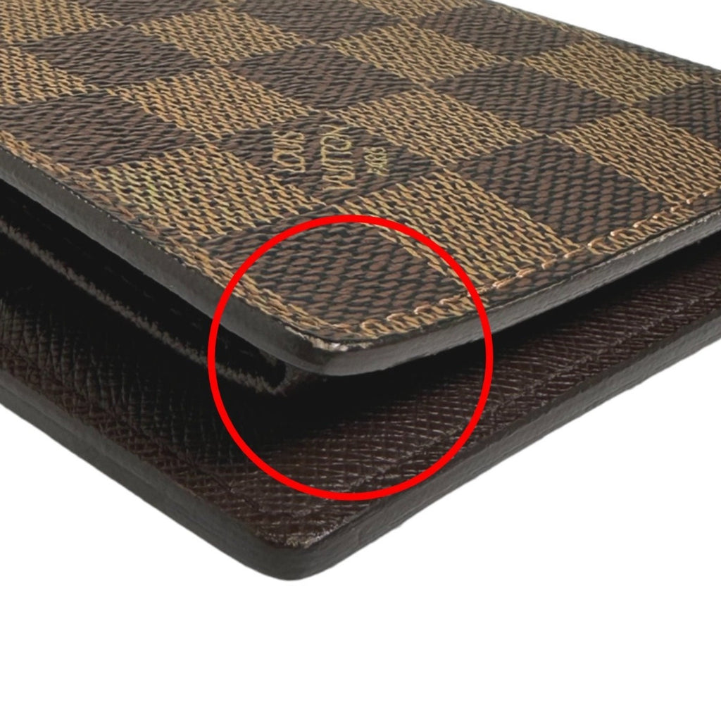 Louis Vuitton Brown Damier Canvas Wallet
