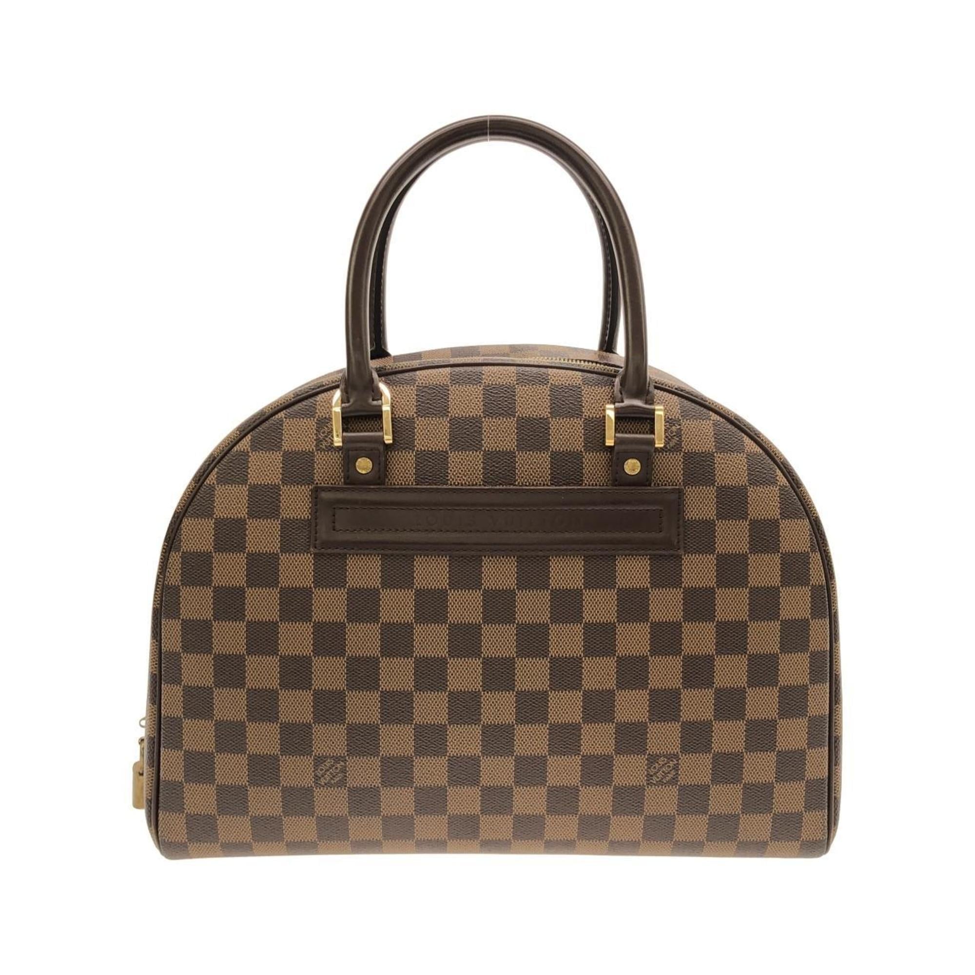 Louis Vuitton Ebene Coated Canvas Handbag