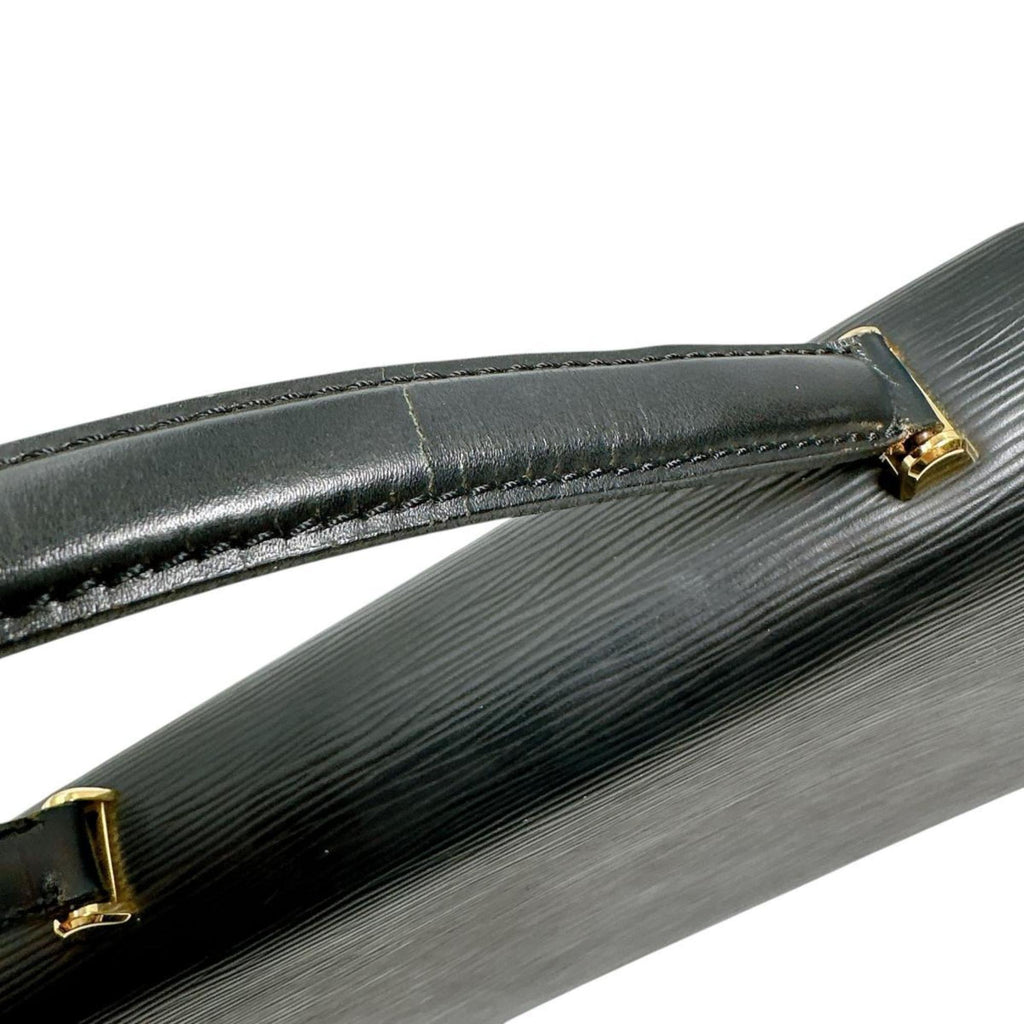 Louis Vuitton Black Epi Leather Handbag