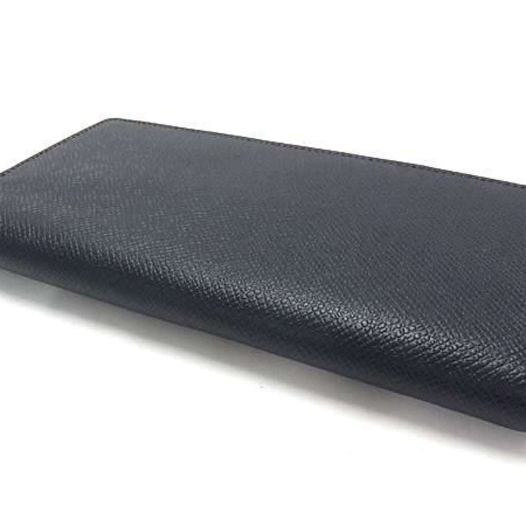Louis Vuitton Ardoise Black Taiga Leather Long Wallet