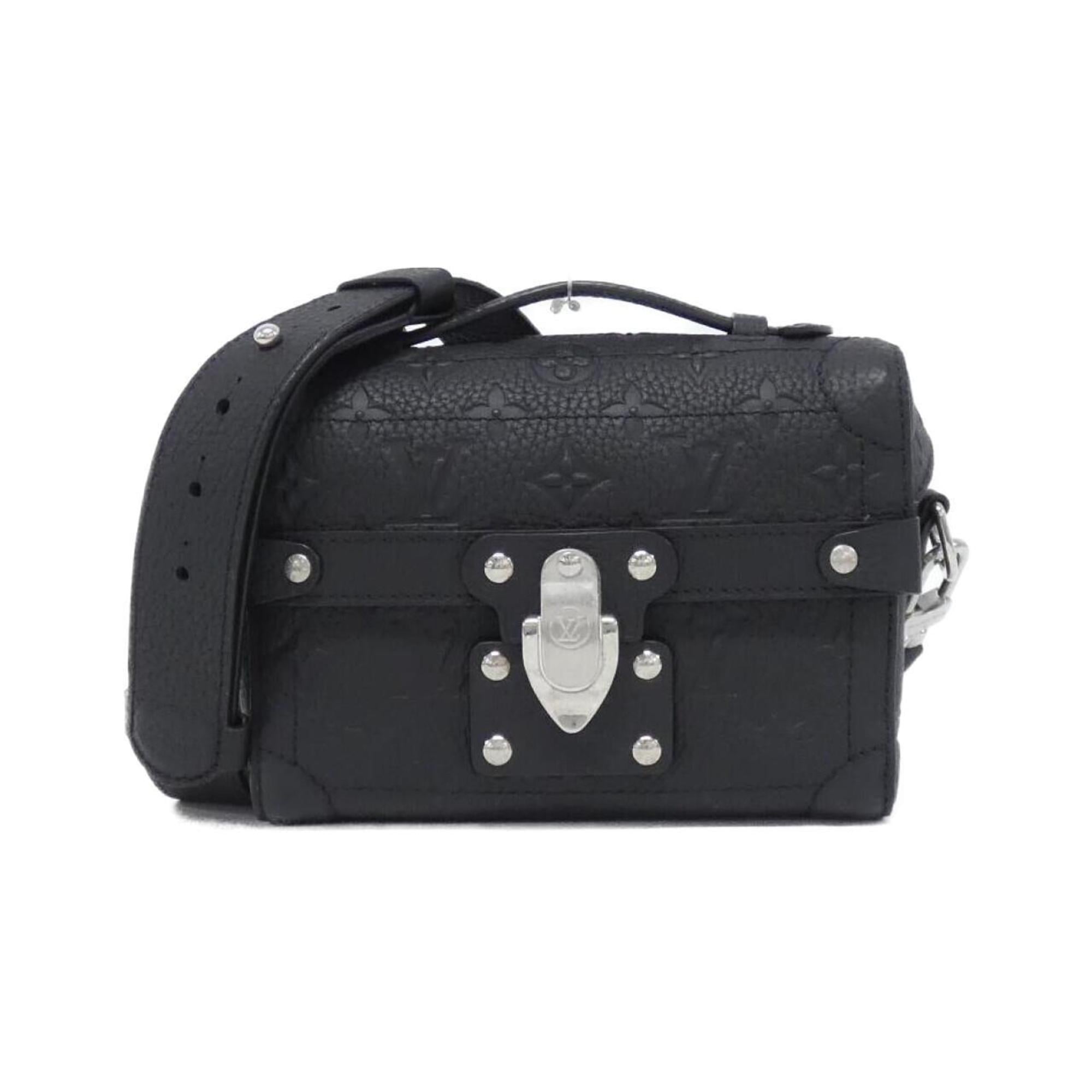 Louis Vuitton Black Leather Handbag