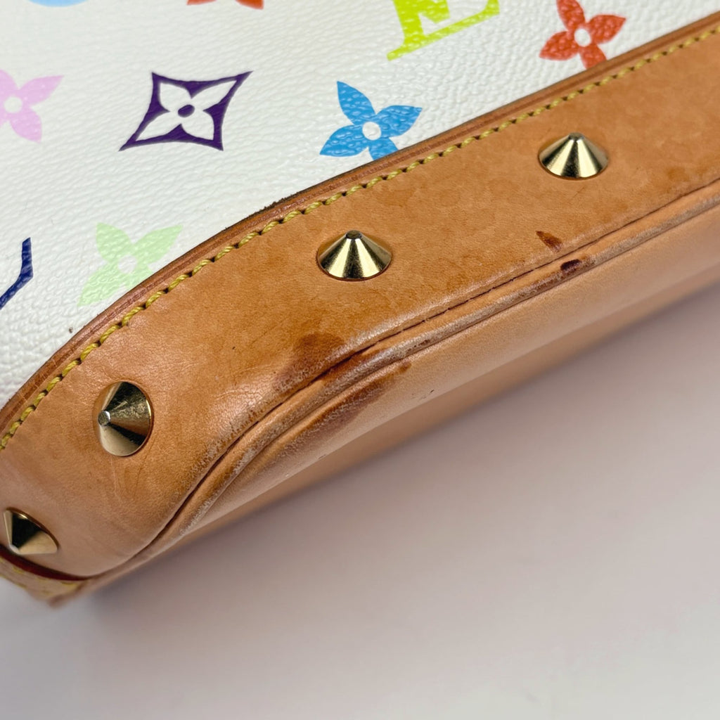 Louis Vuitton Blanc Monogram Multicolore Handbag