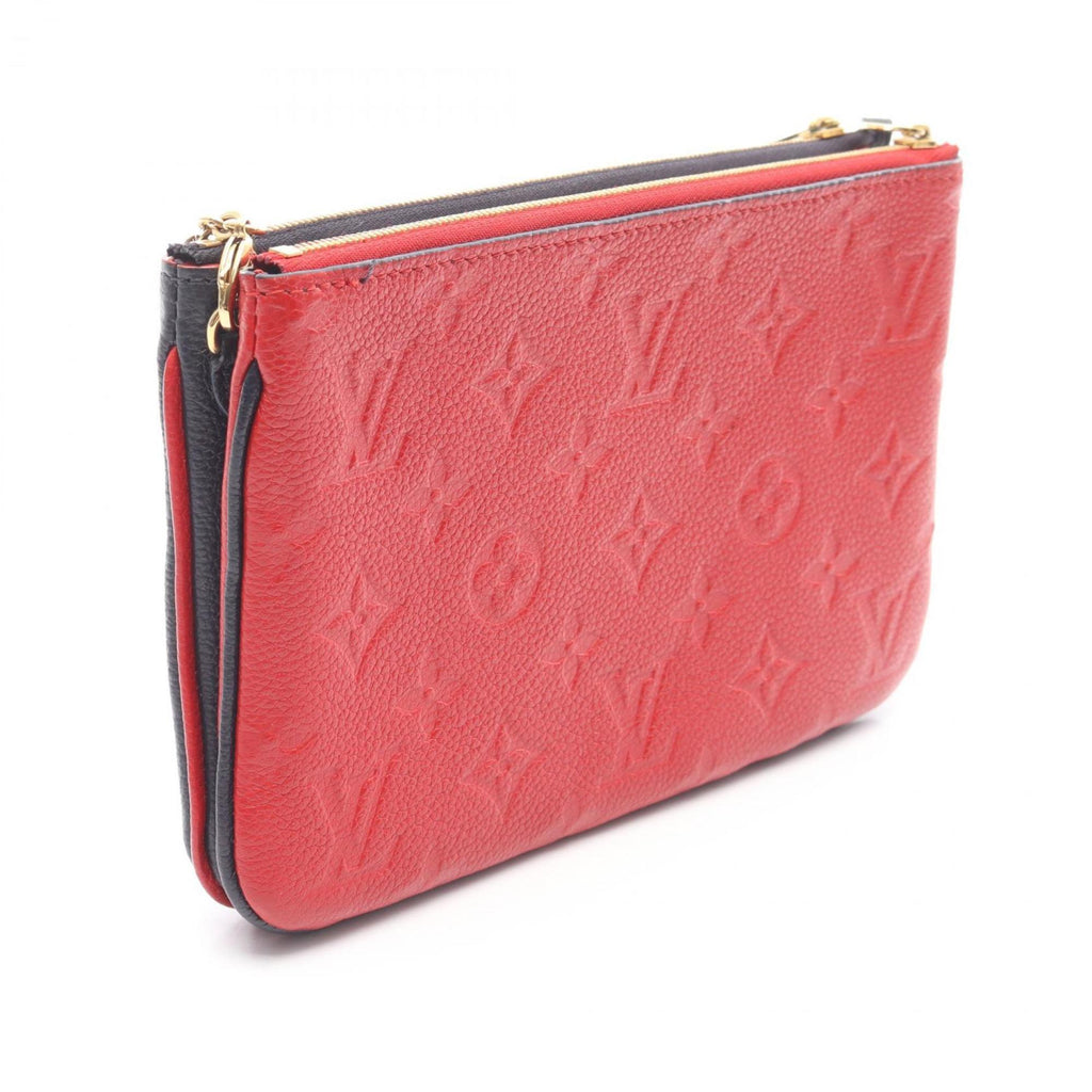 Louis Vuitton Marine Rouge Navy Red Color Monogram Empreinte Pochette Shoulder Bag