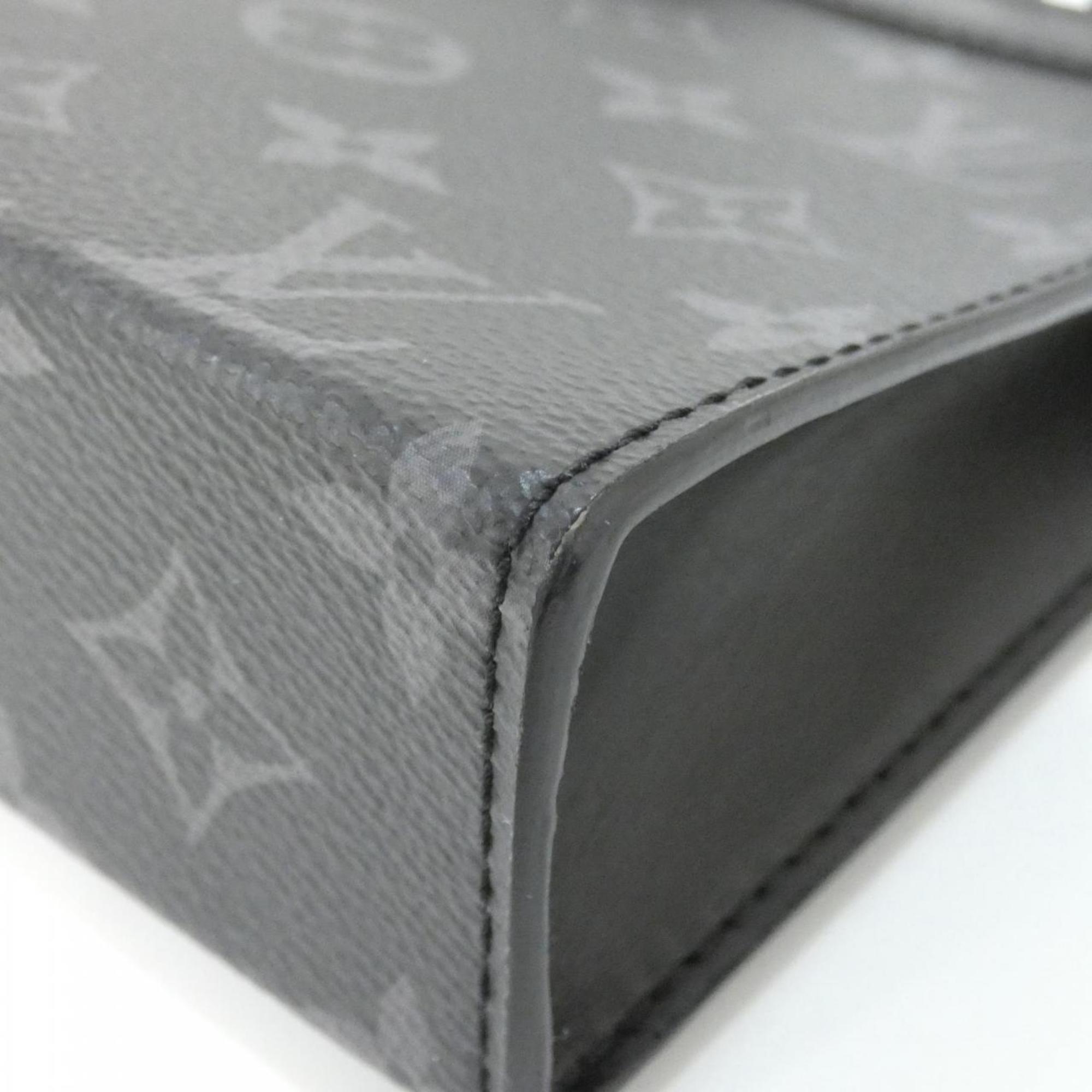 Louis Vuitton Black Gris Coated Canvas Shoulder Bag