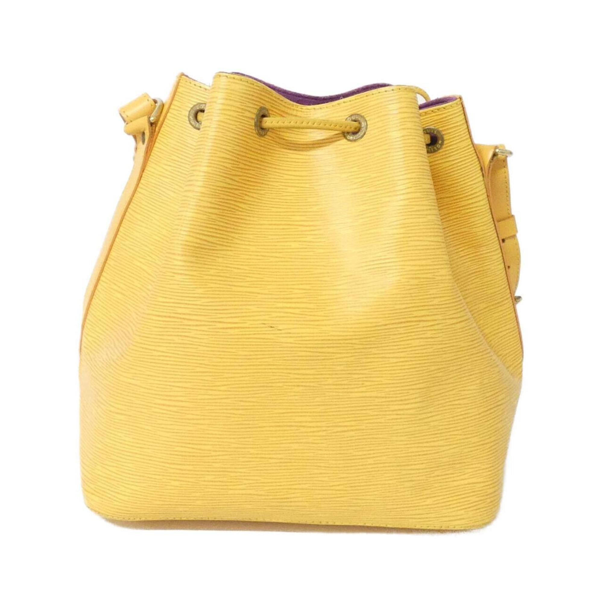 Louis Vuitton Epi Yellow Leather Shoulder Bag