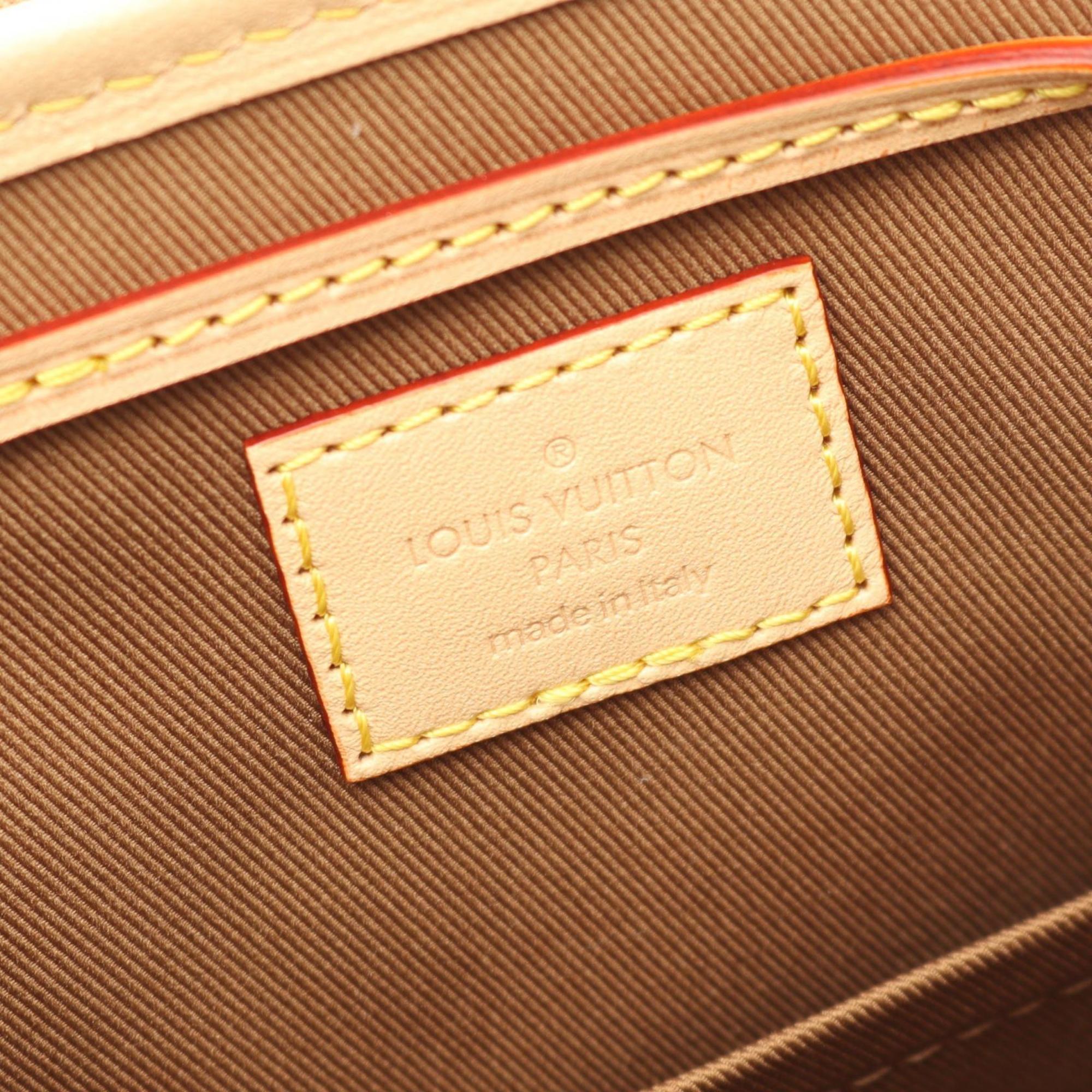 Louis Vuitton Brown Monogram Coated Canvas Backpack