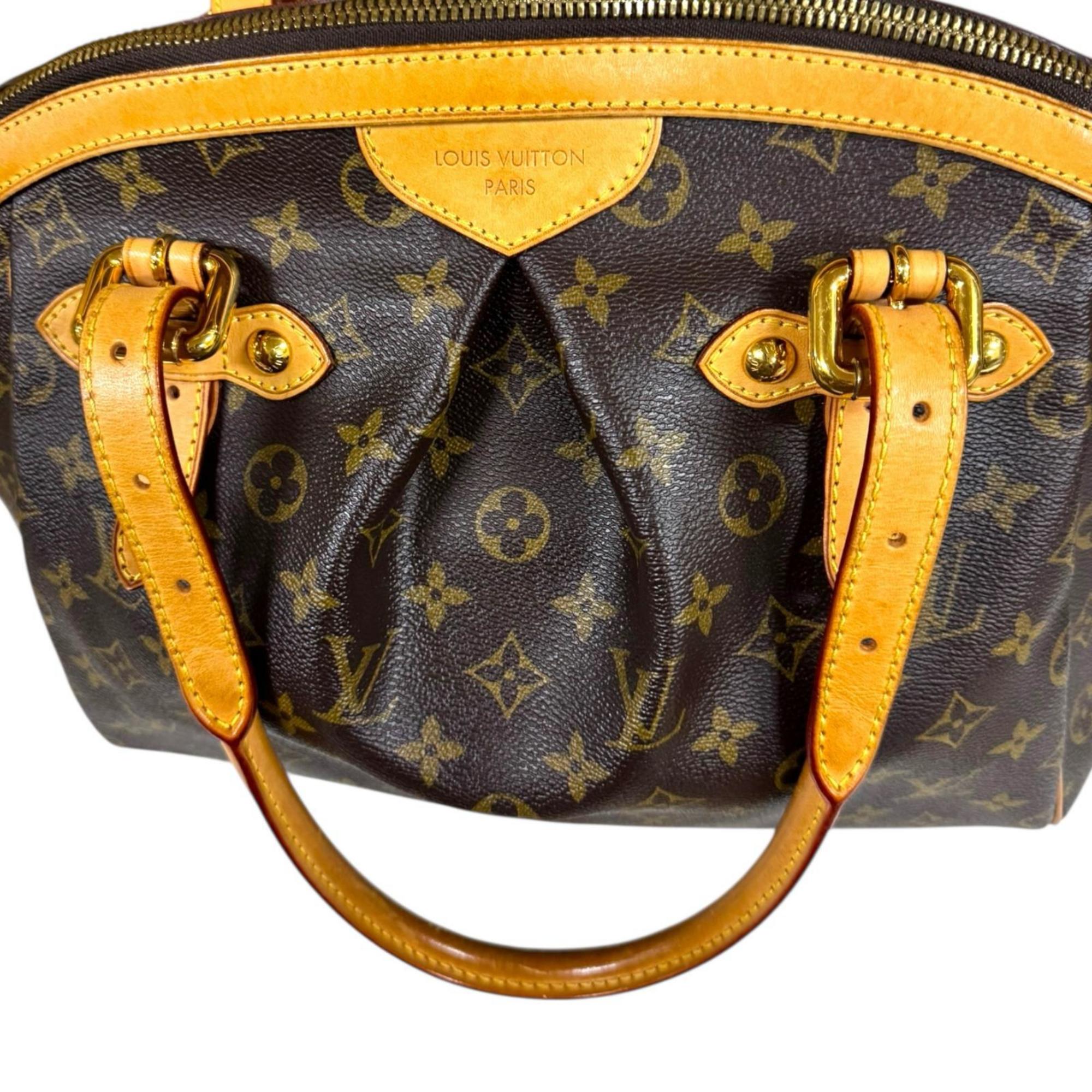Louis Vuitton Brown Monogram Tote Bag