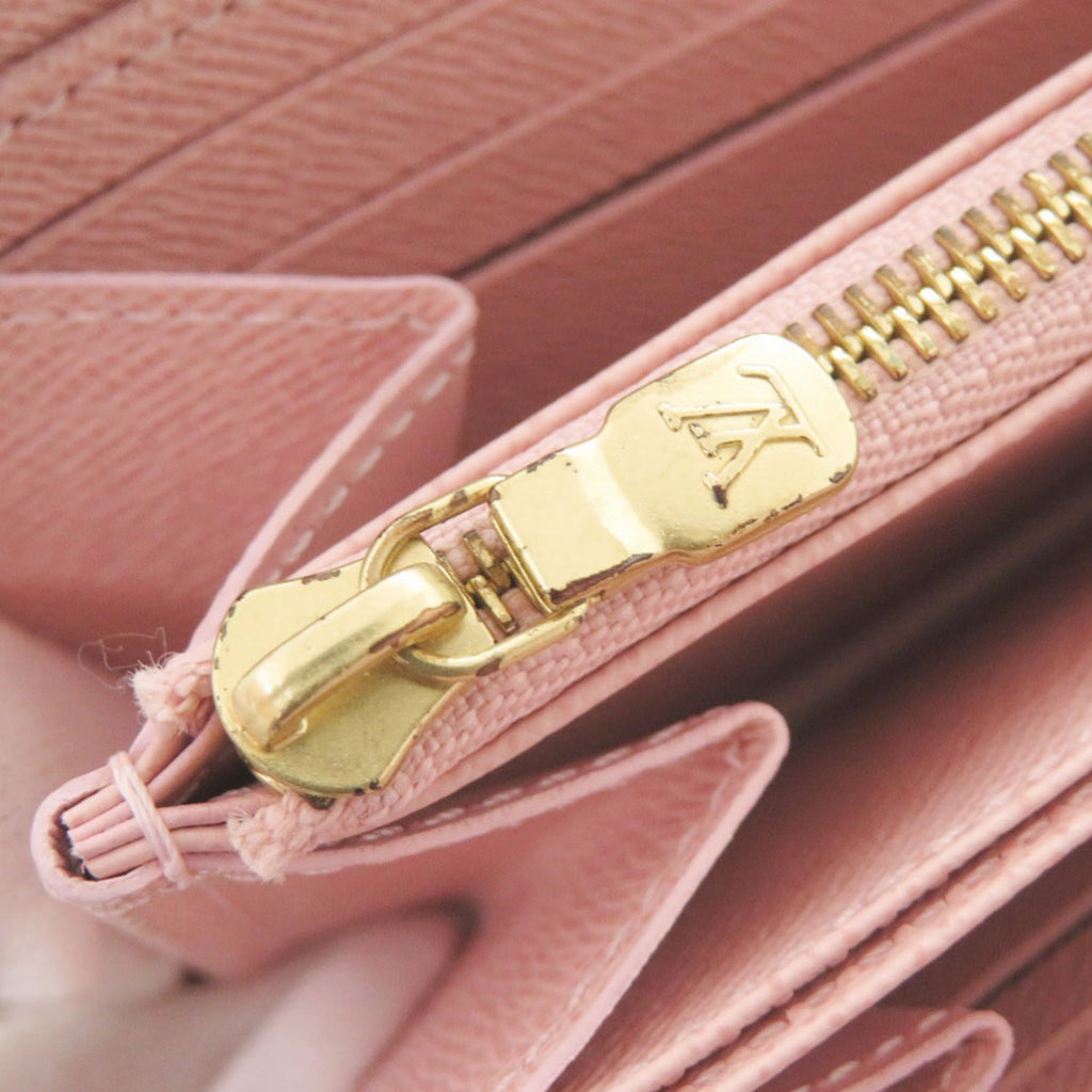 Louis Vuitton Monogram Rose Ballerine Monogram Long Wallet