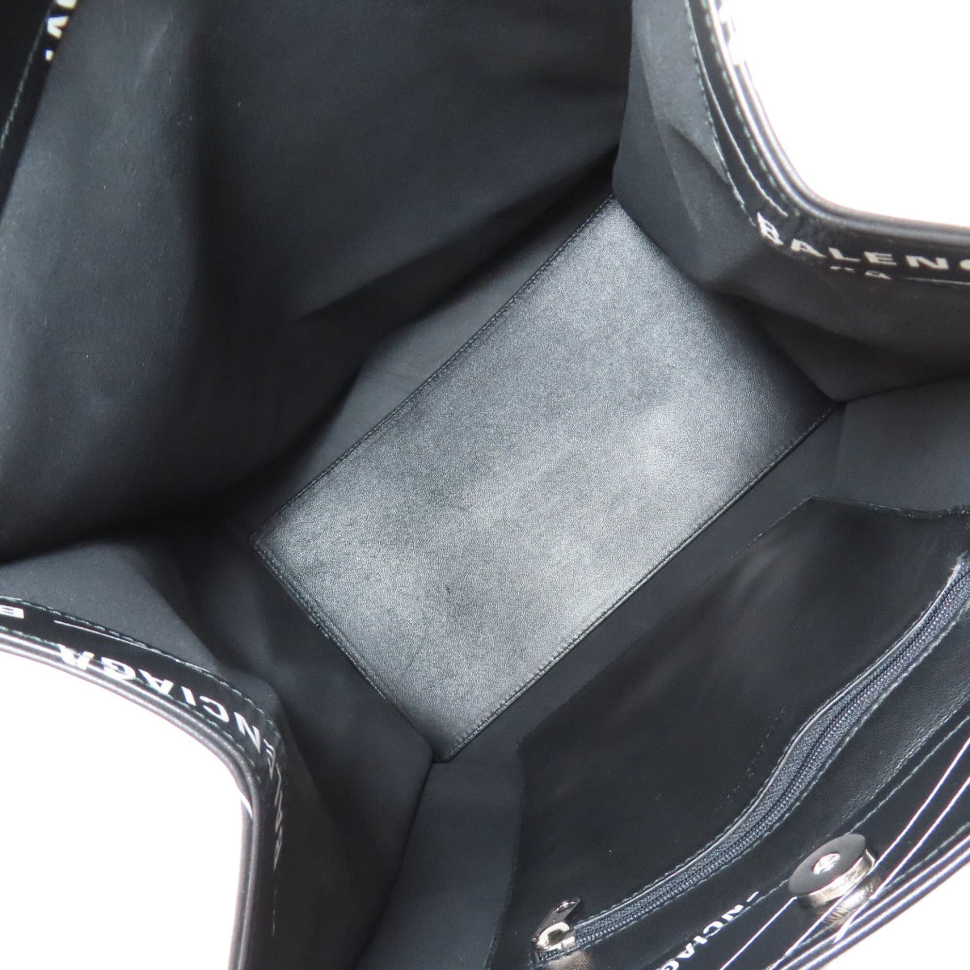 Balenciaga Black Leather Tote