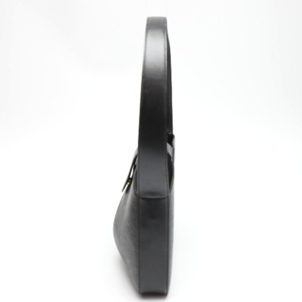 Louis Vuitton Black Noir Epi Leather Handbag