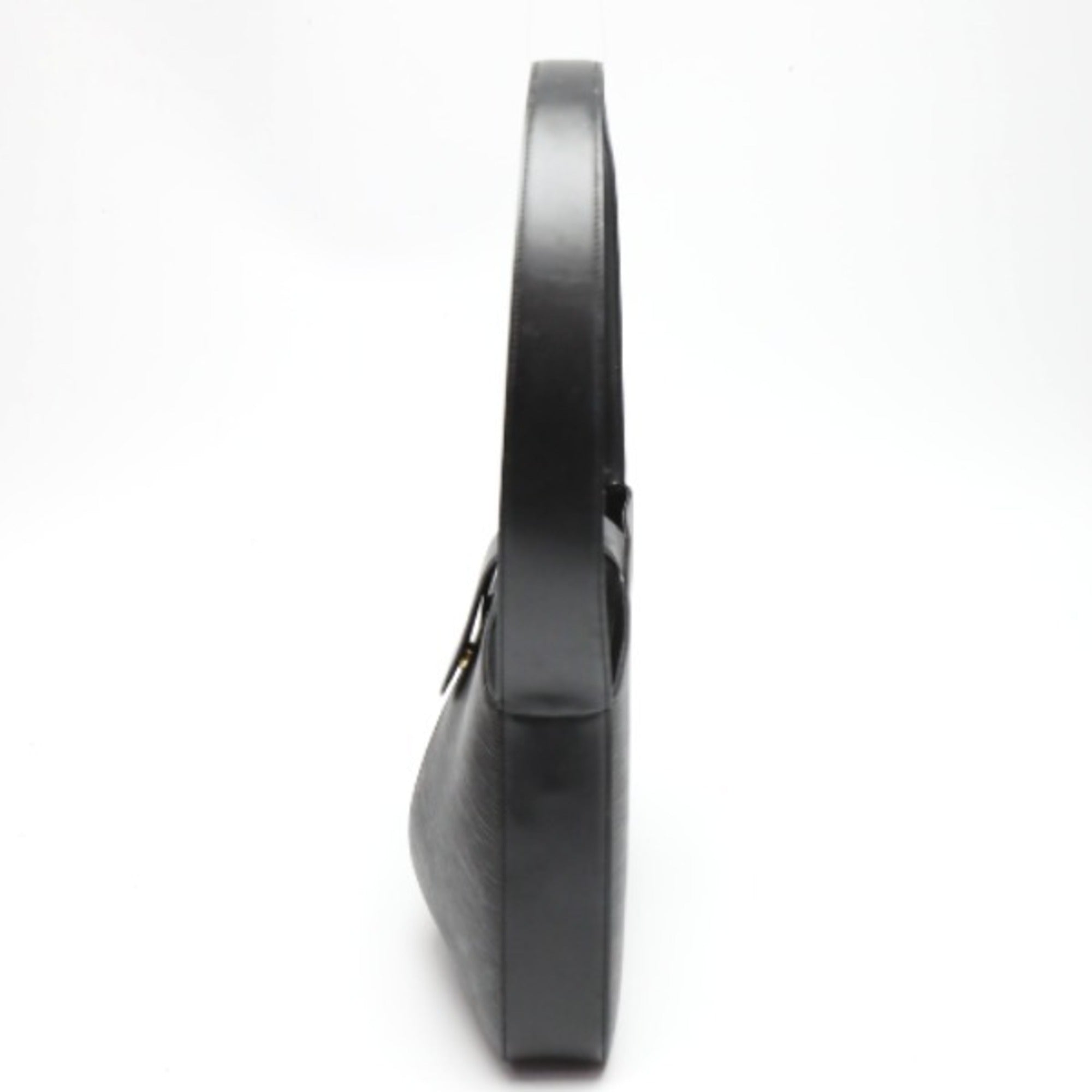 Louis Vuitton Black Noir Epi Leather Handbag