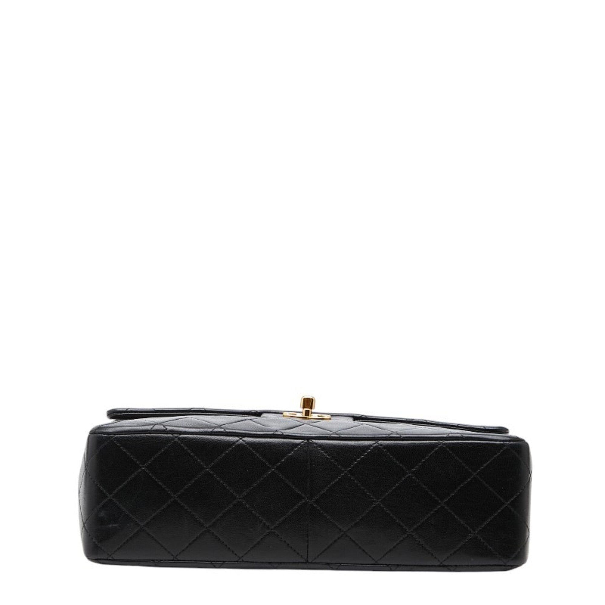Chanel Black Leather Shoulder Bag