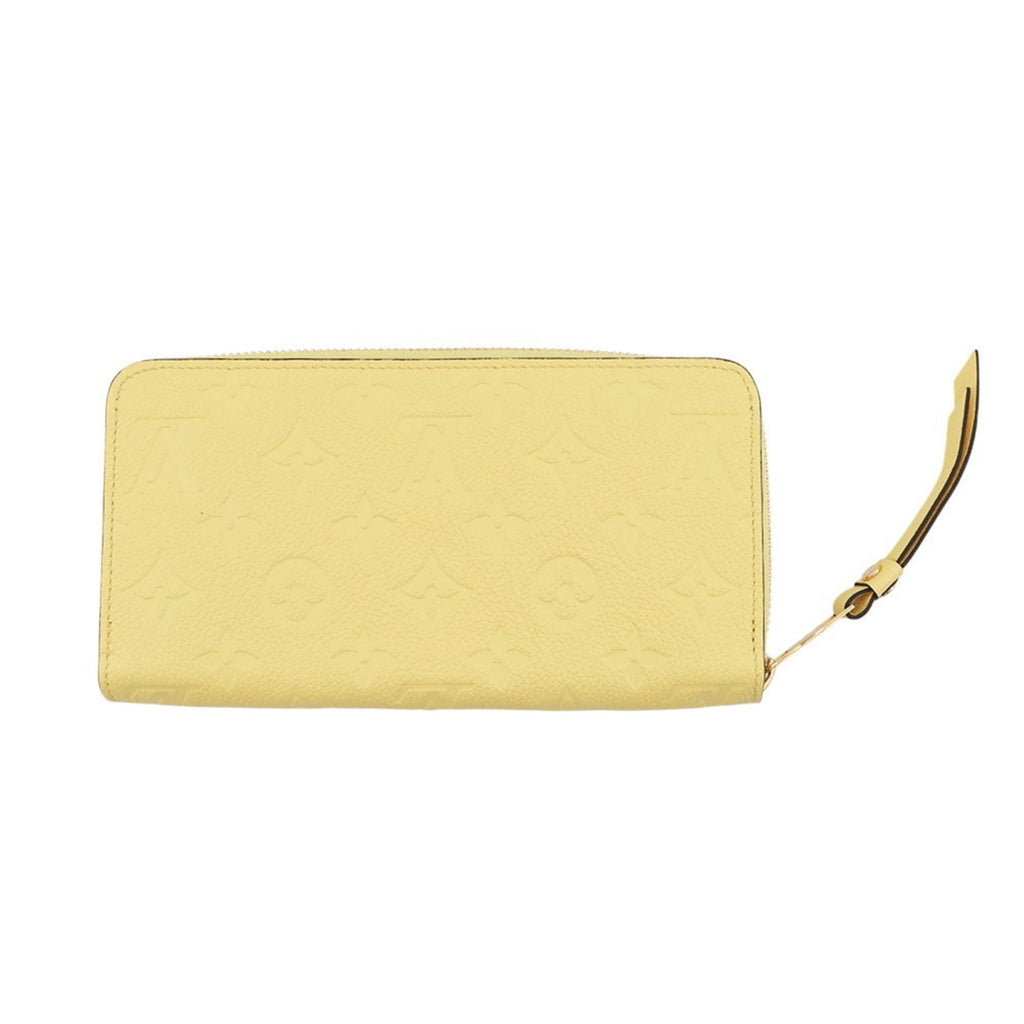 Louis Vuitton Monogram Empreinte Jaune Monogram Empreinte Long Wallet