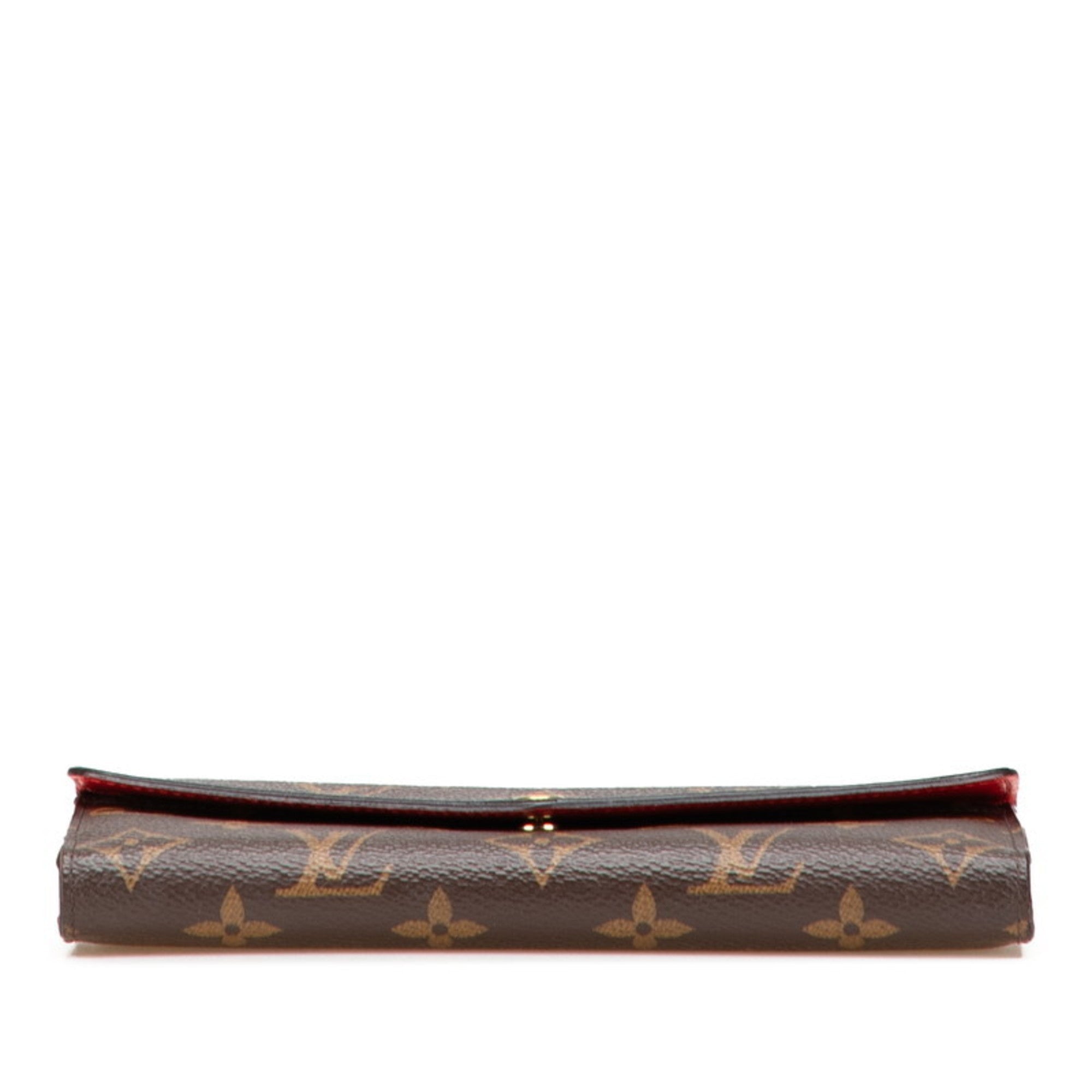 Louis Vuitton Monogram Brown Pvc Leather Long Wallet