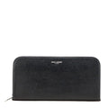 Saint Laurent Black Leather Coin Purse/Coin Case (Pre-Owned)