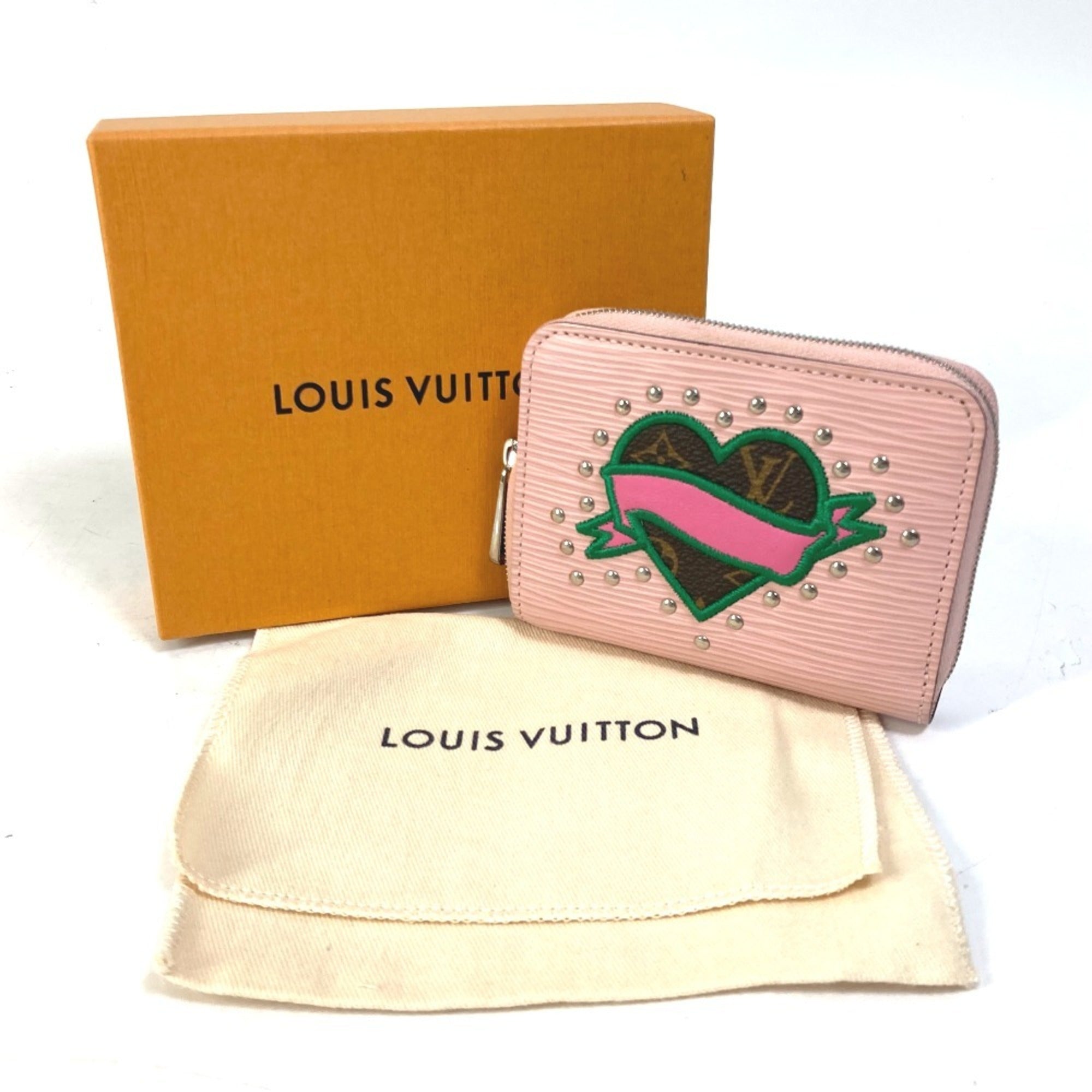 Louis Vuitton Epi Pink Epi Leather Coin Purse/Coin Case