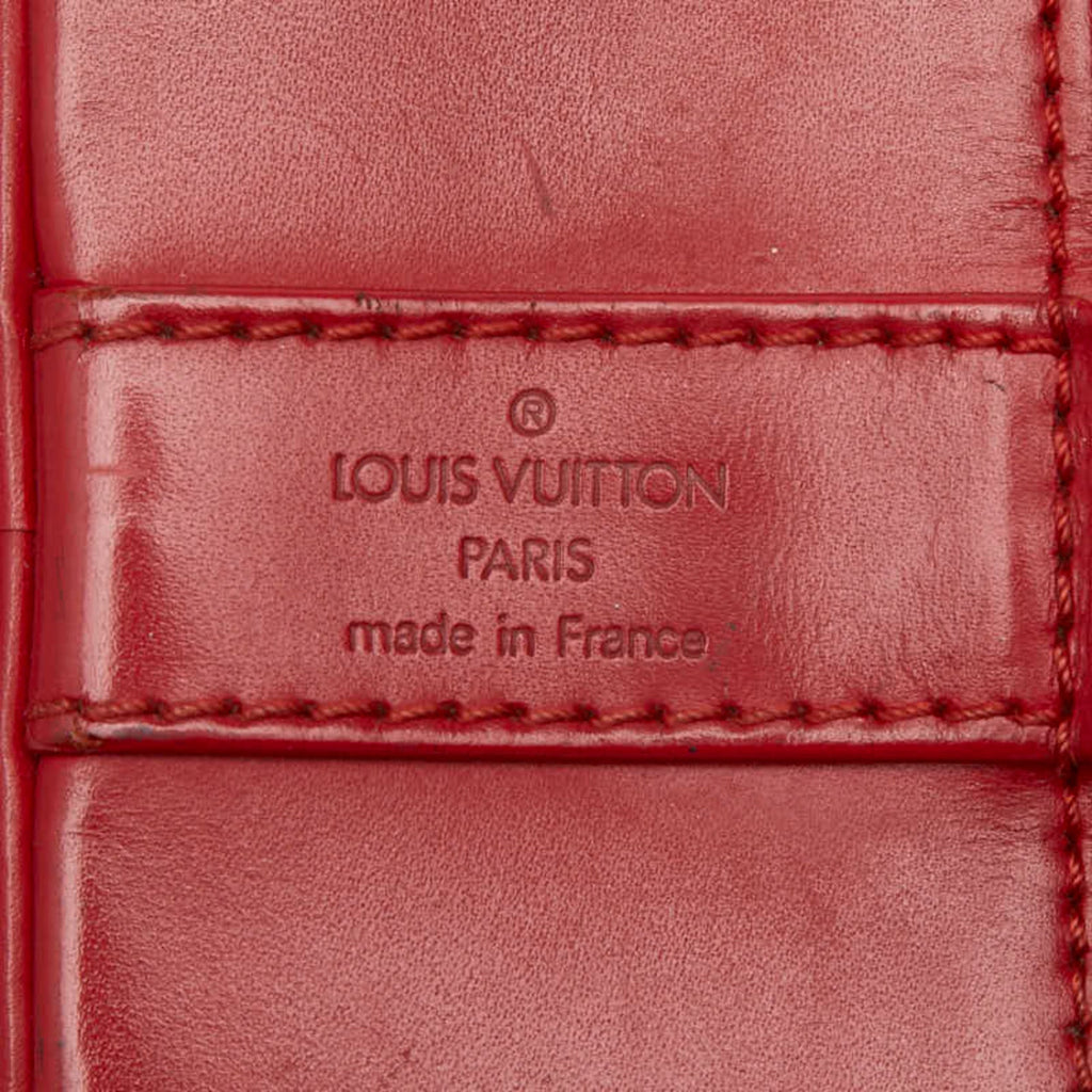 Louis Vuitton Castilian Red Epi Leather Shoulder Bag