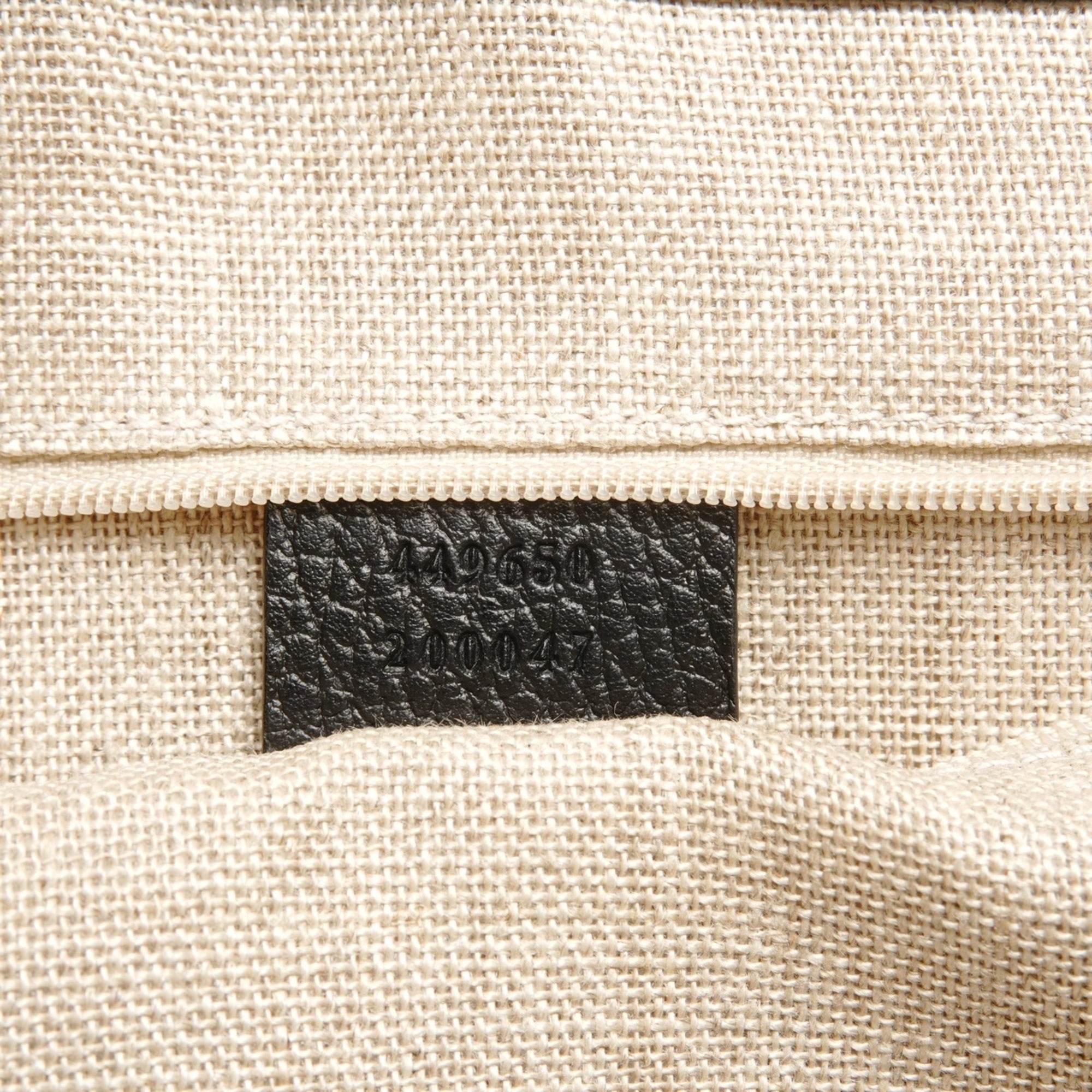 Gucci Black Leather Tote Bag (Pre-Owned)