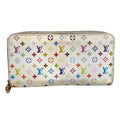 Louis Vuitton Pink White Monogram Multicolore Long Wallet