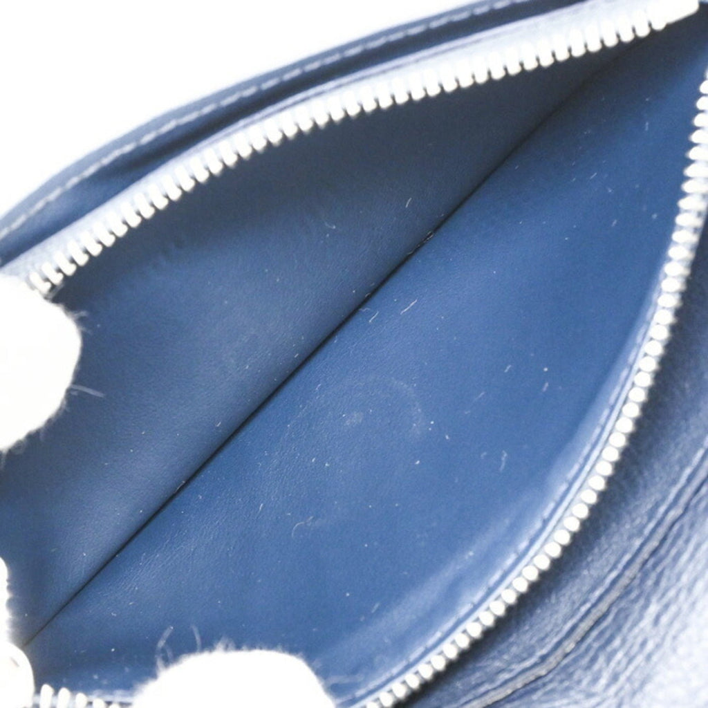 Louis Vuitton Navy Leather Long Wallet