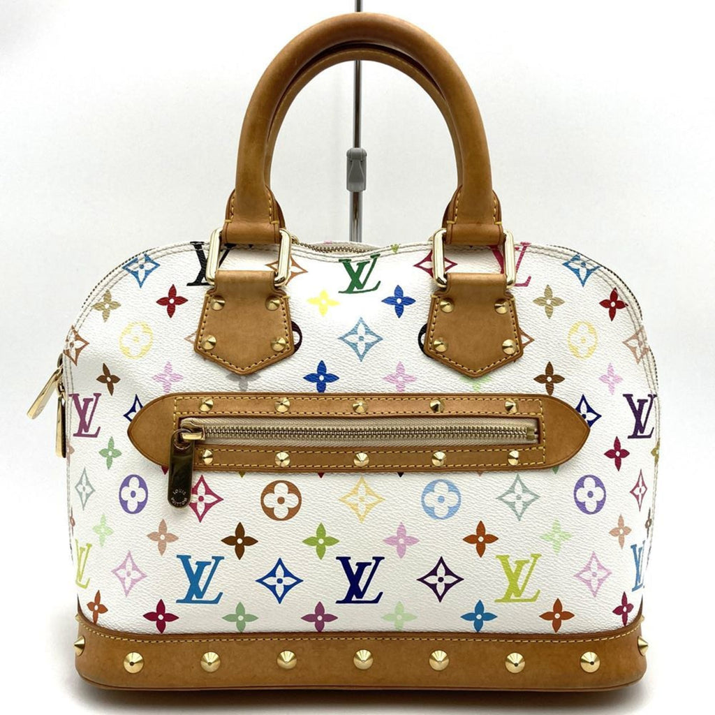 Louis Vuitton White Monogram Multicolore Handbag