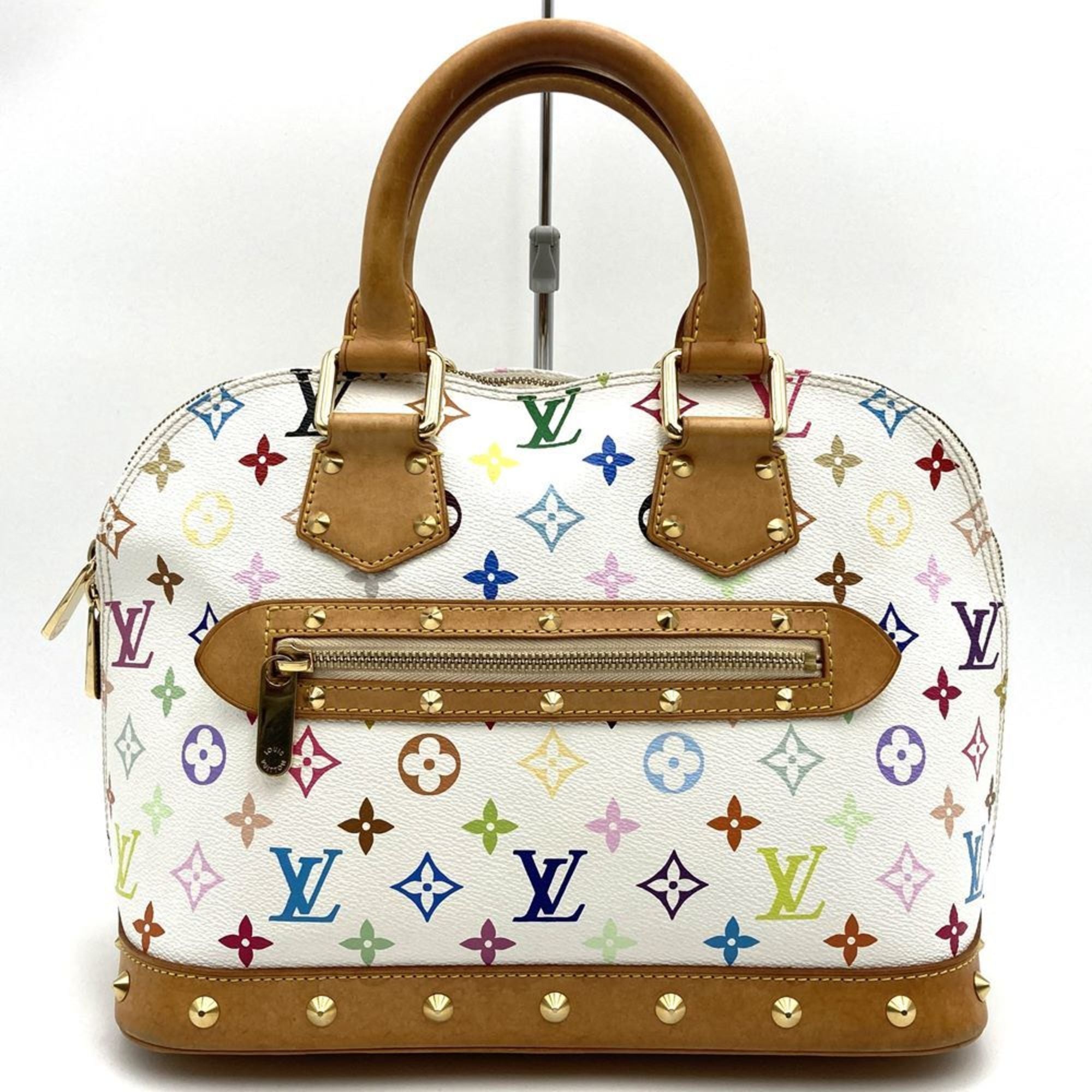 Louis Vuitton White Monogram Multicolore Handbag