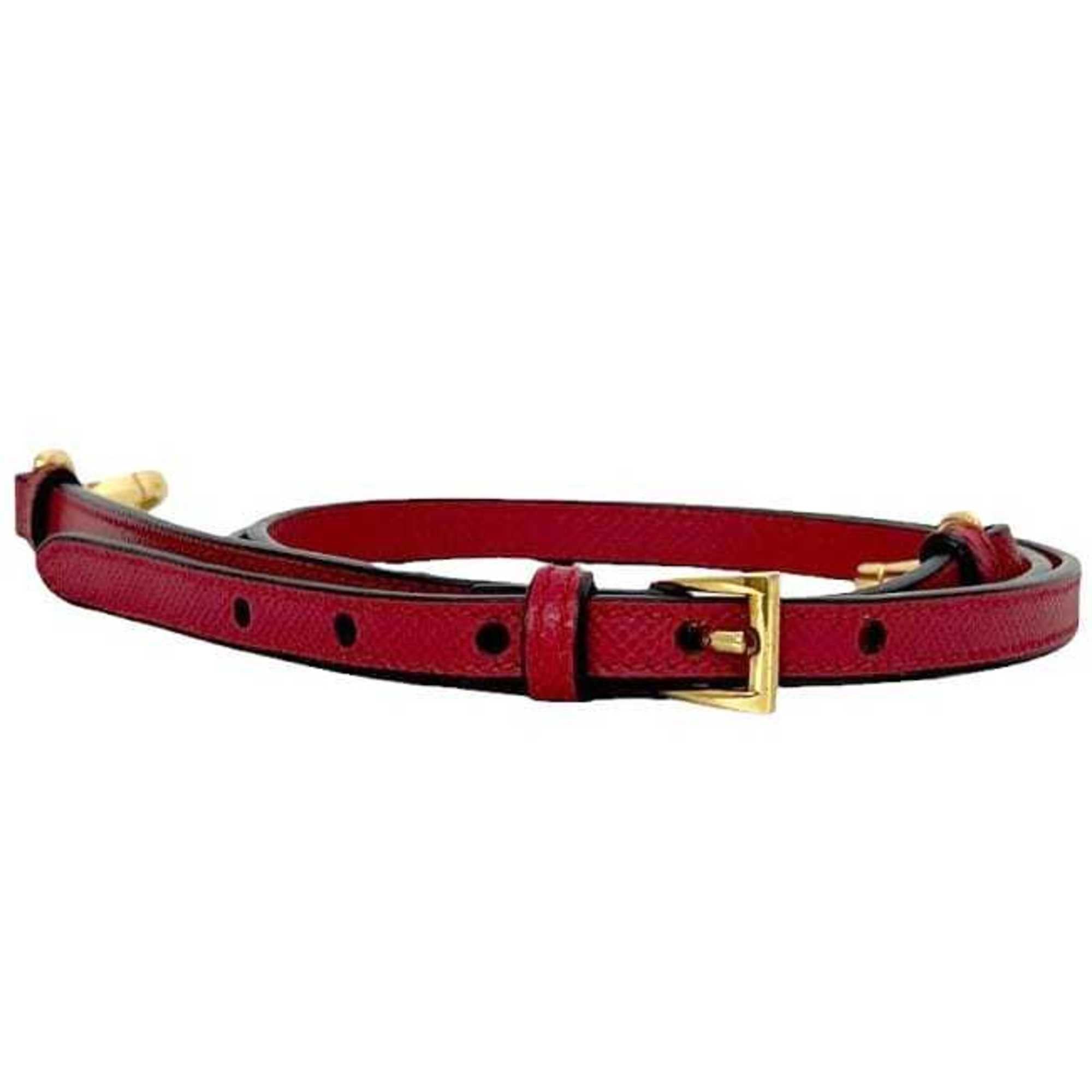 Prada Fuoco Red Color Saffiano Triangle Tote Bag