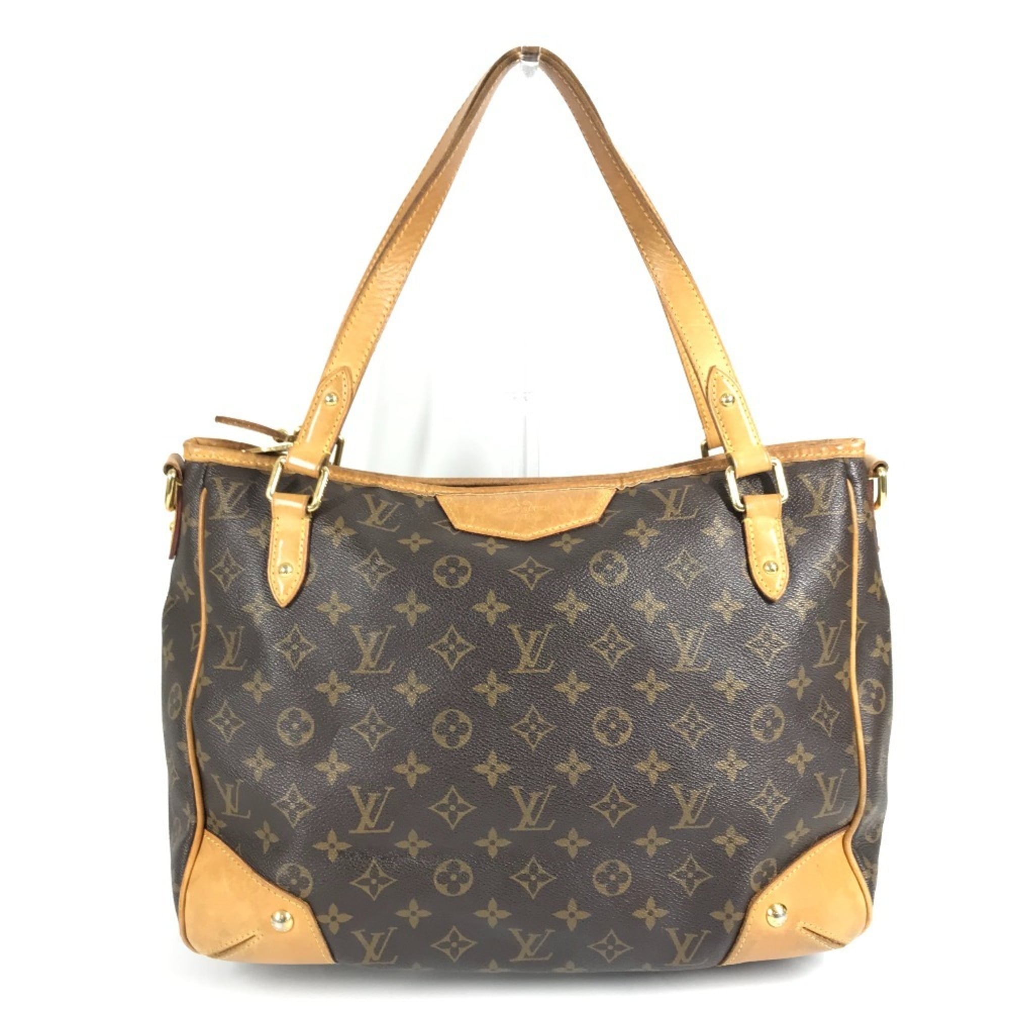 Louis Vuitton Brown Monogram Shoulder Bag Tote Bag