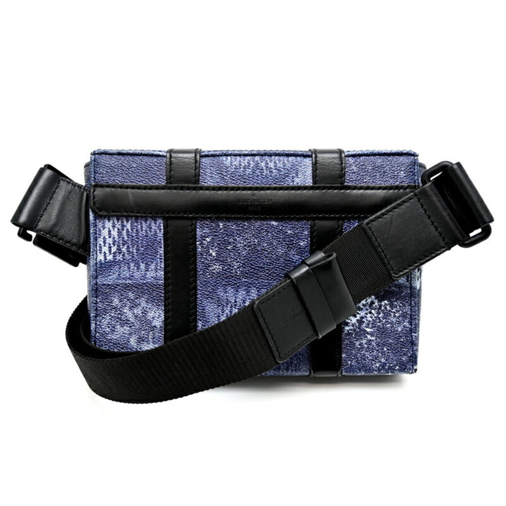Louis Vuitton Damier Blue Damier Canvas Galle Pvc Fanny Pack