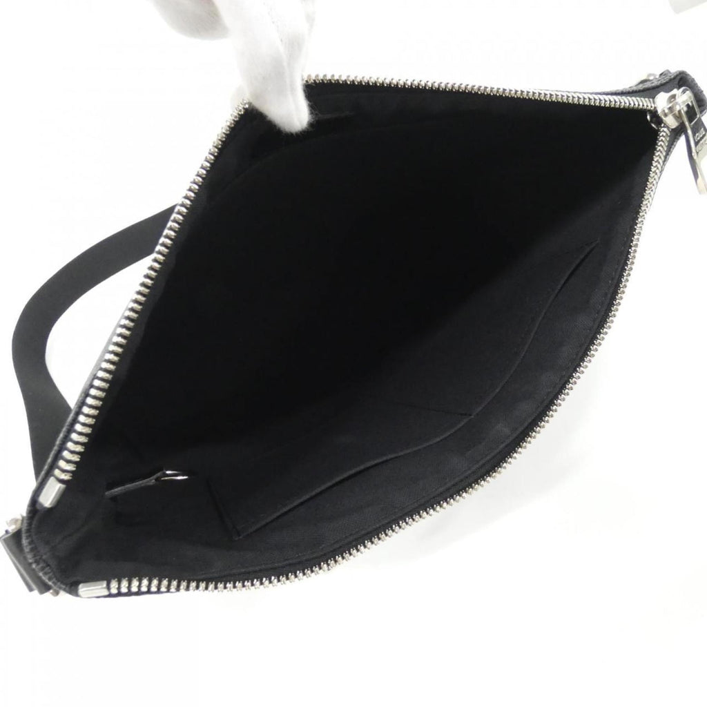 Louis Vuitton Gray Coated Canvas Shoulder Bag