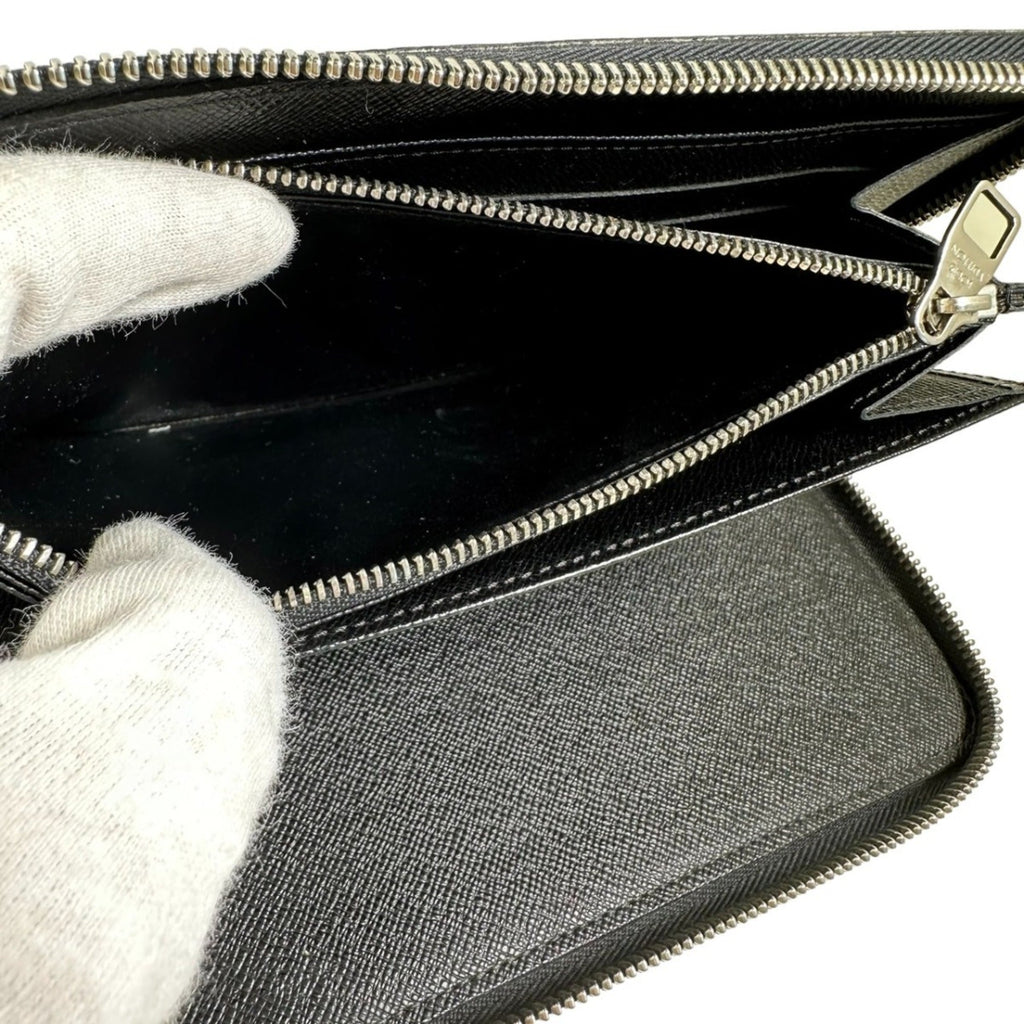 Louis Vuitton Black Damier Graphite Long Wallet