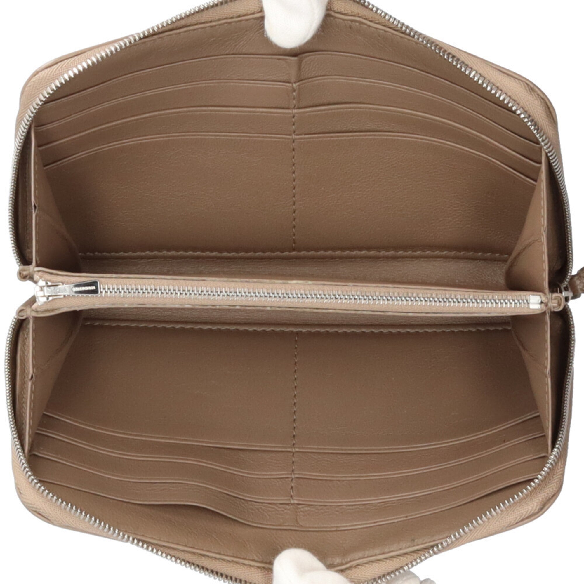 Balenciaga Grayish Leather Coin Purse/Coin Case