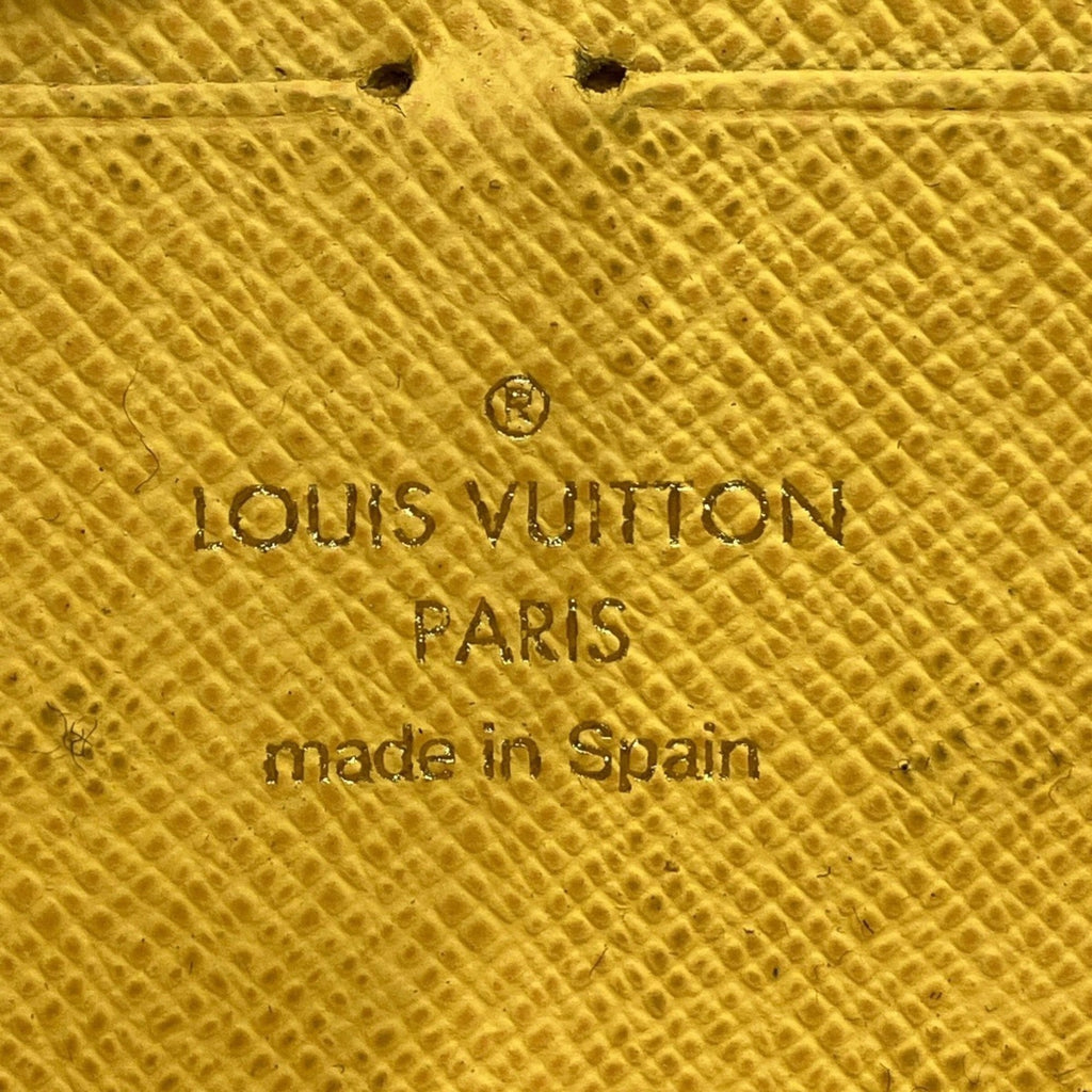 Louis Vuitton White Pvc Long Wallet